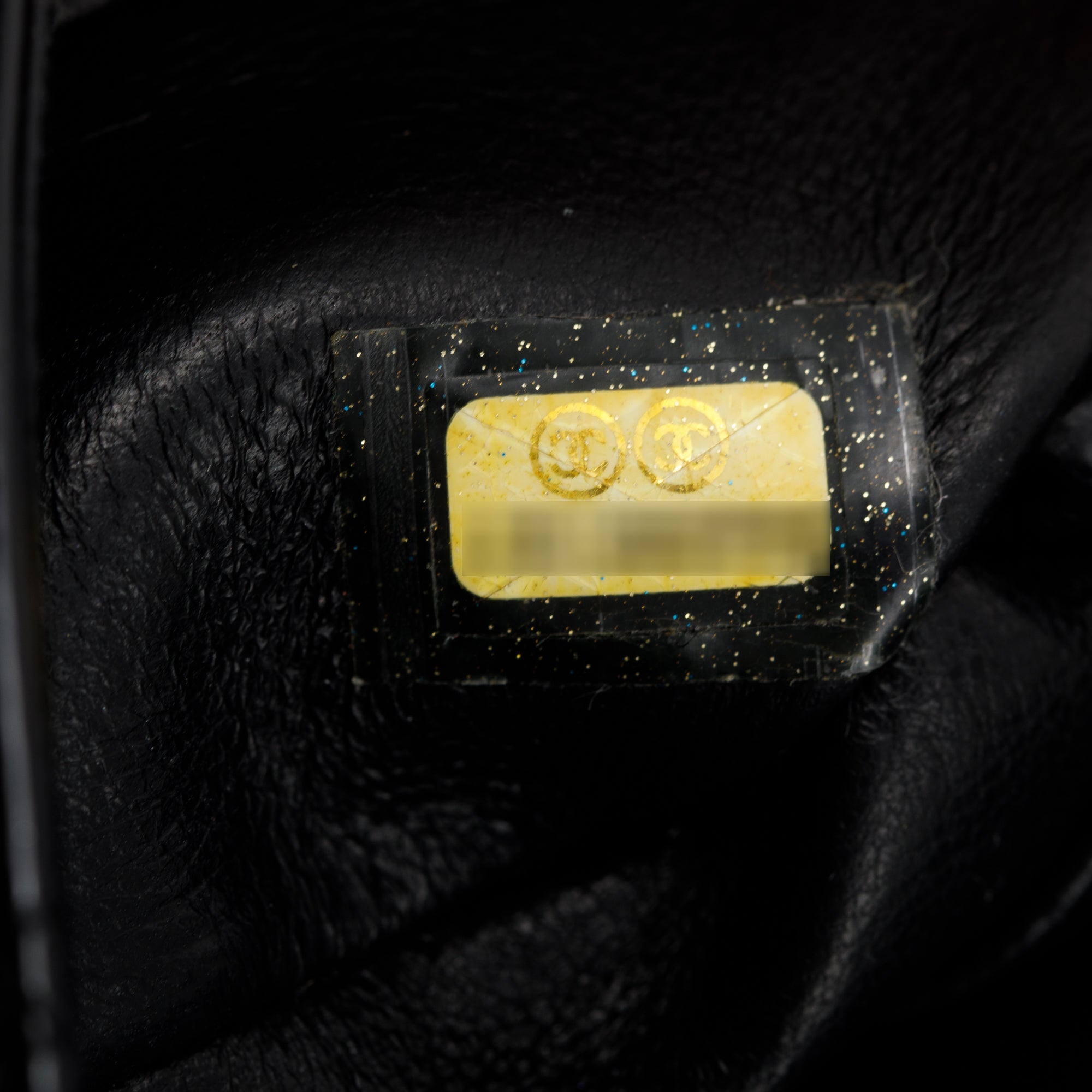 Chanel Black Quilted Patent Leather New Clutch