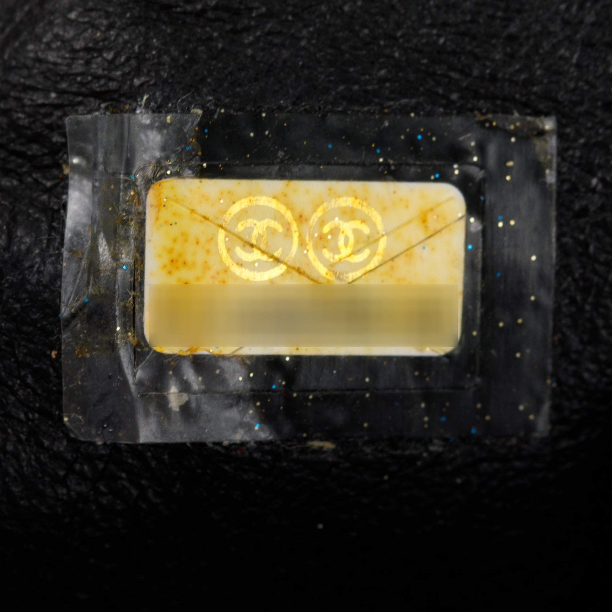 Chanel Black Quilted Satin Timeless Frame Clutch w/ Authenticity Card