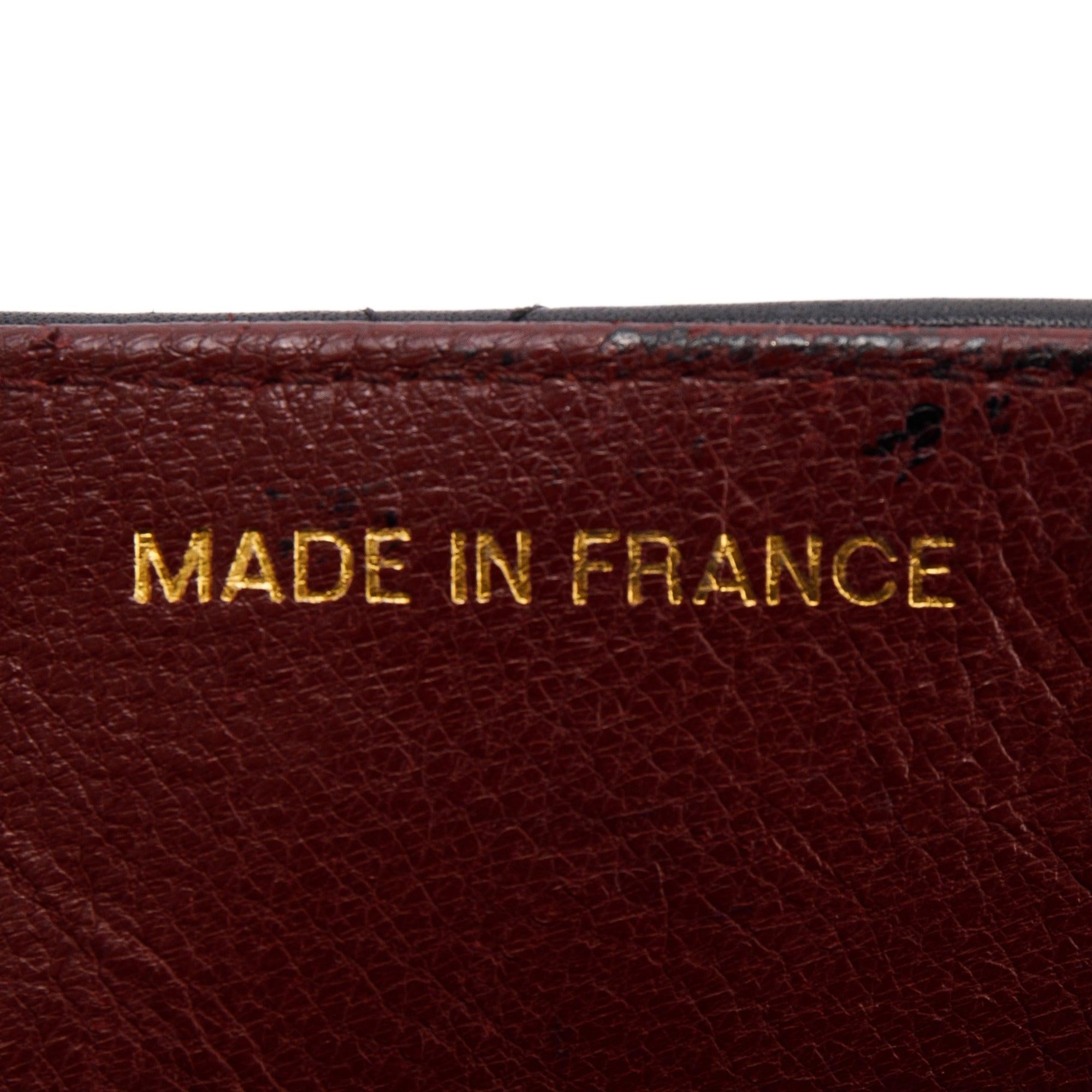 Chanel Black Vintage XL Jumbo Maxi Single Flap Bag