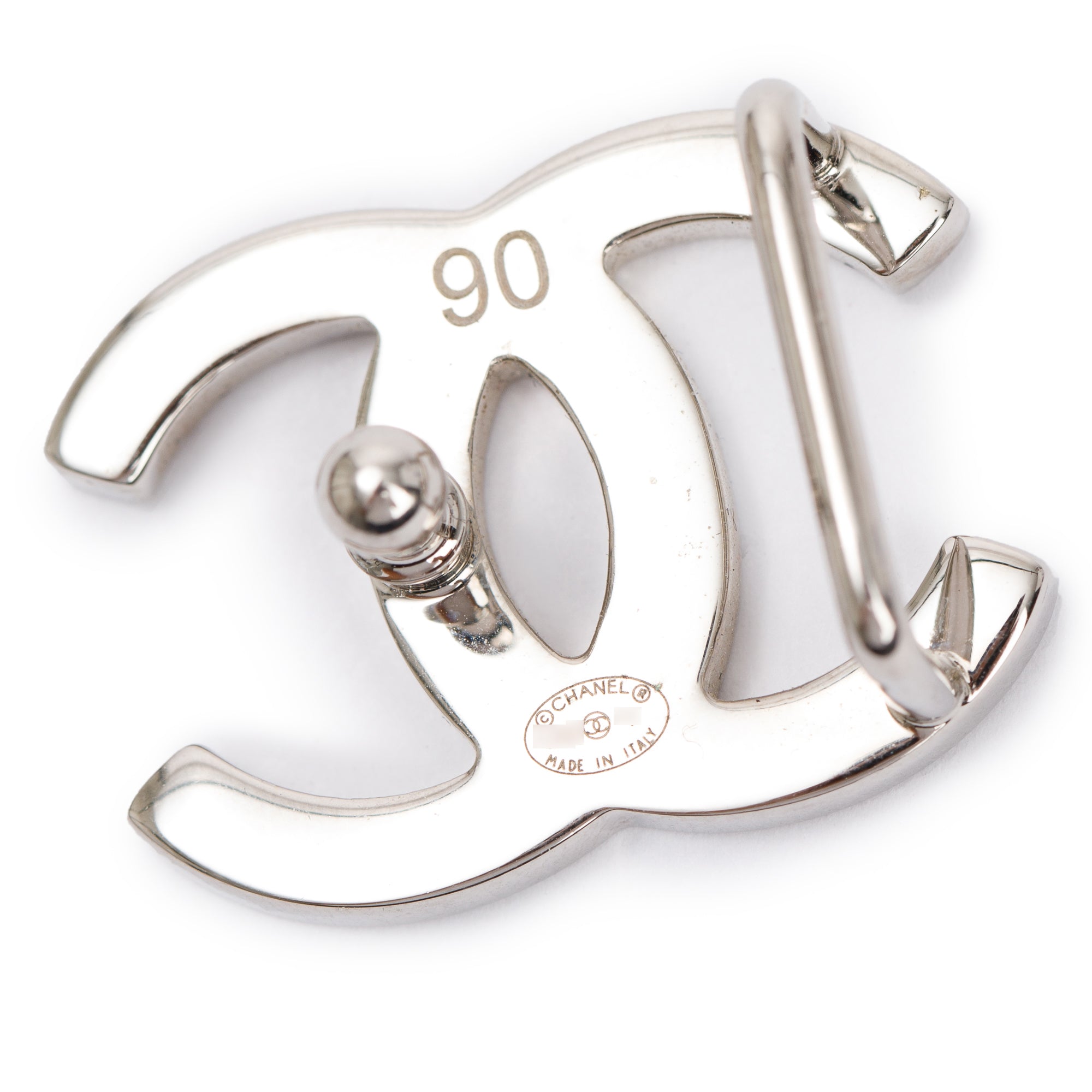 Chanel Black/Burgundy Calfskin Leather Reversible Skinny Belt with CC Buckle