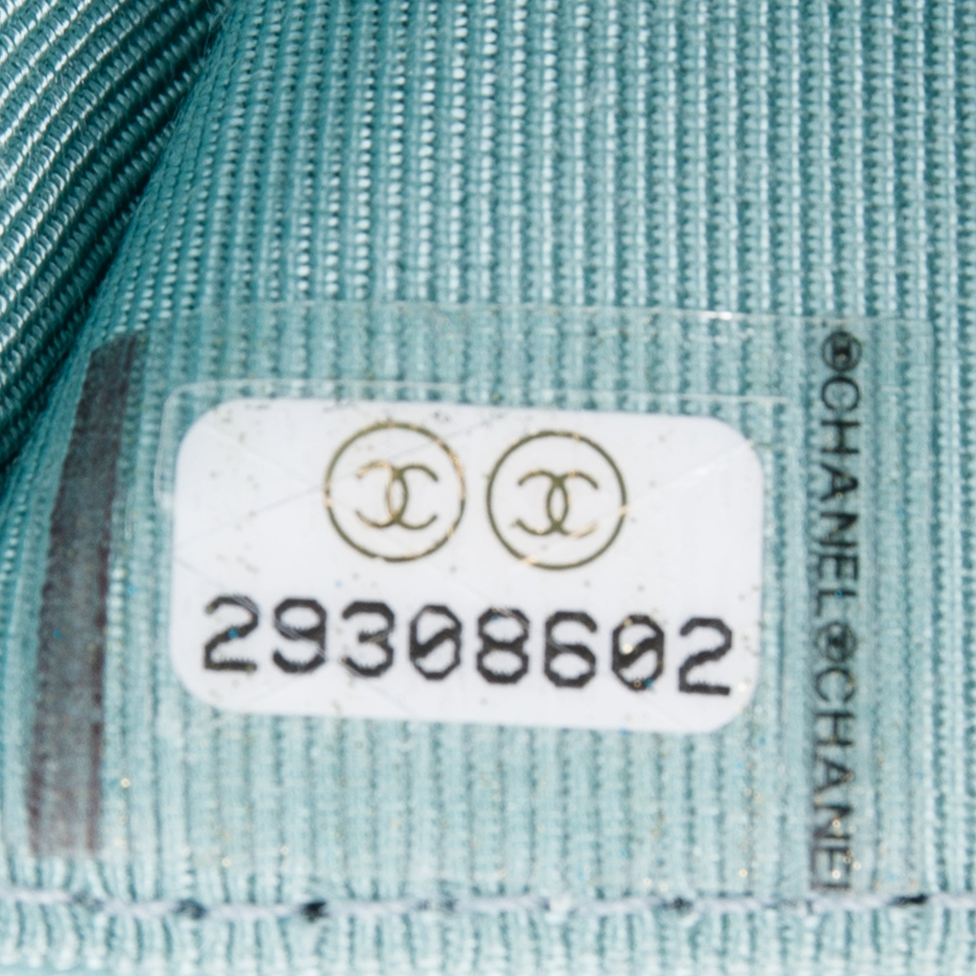 Chanel Blue Caviar Classic Flap Card Holder w/ Box