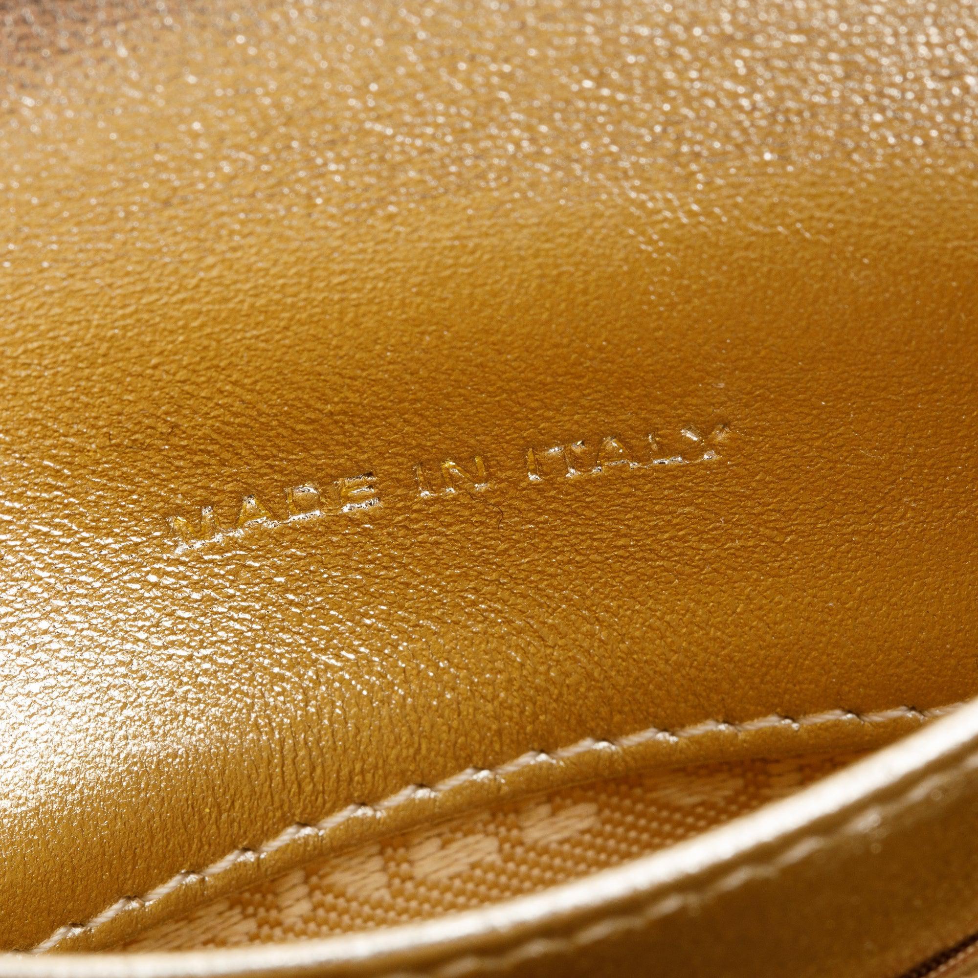 Chanel Blue Denim CC Gusset Flap Wallet w/ Authenticity Card