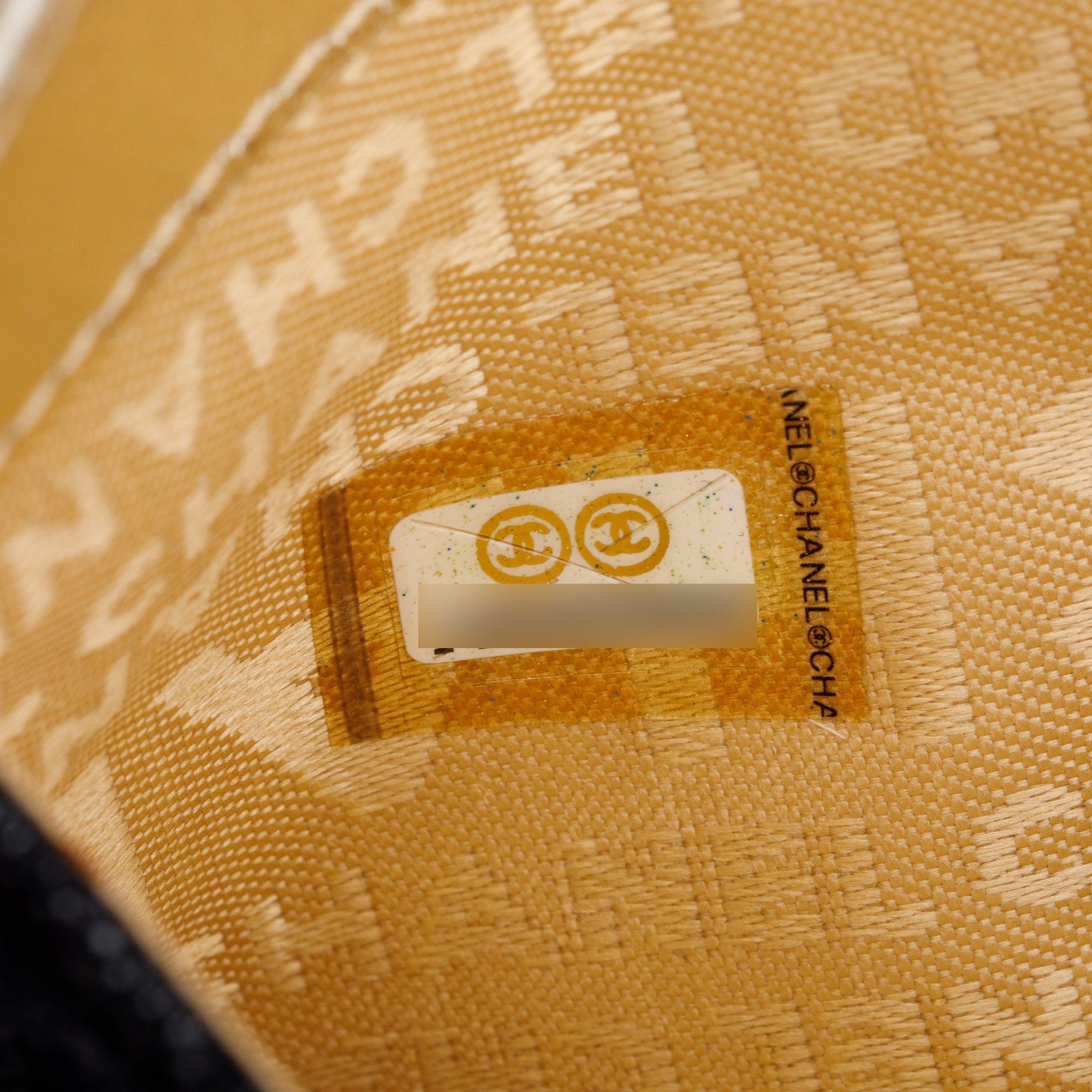 Chanel Blue Denim CC Gusset Flap Wallet w/ Authenticity Card