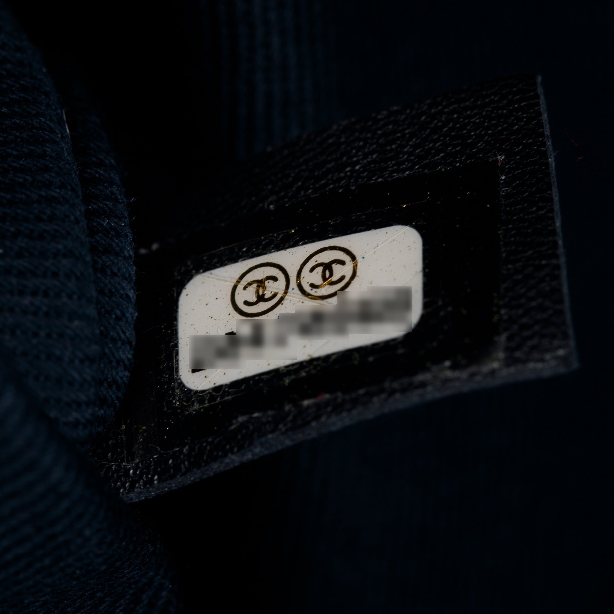 Chanel Blue Denim Medium CC Shopping Tote