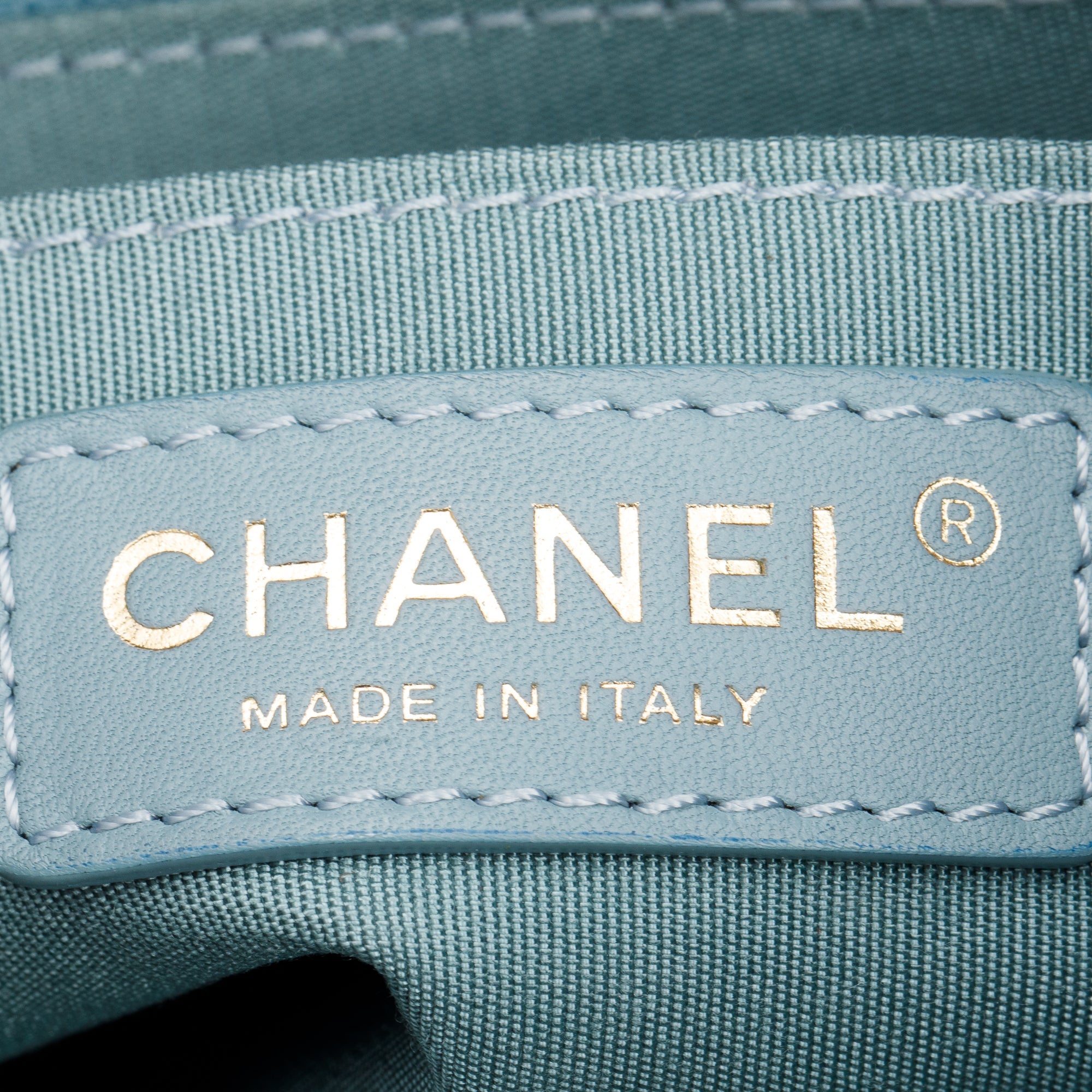 Chanel Blue Quilted Calfskin Leather Small Urban Spirit Backpack w/ Box & Authenticity Card