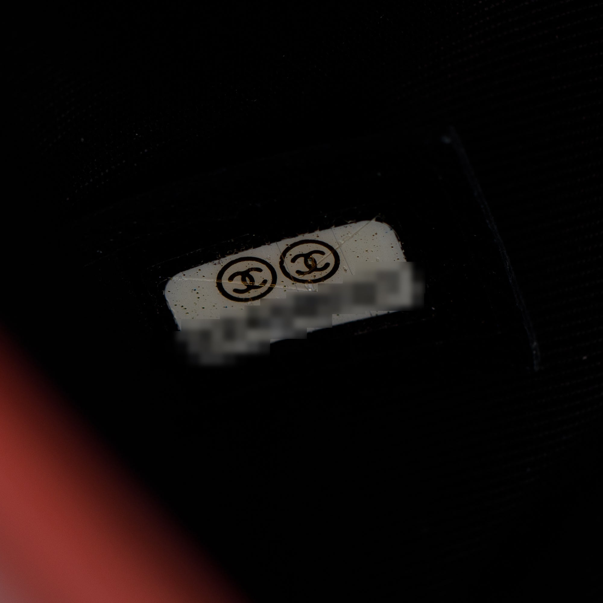 Chanel Burgundy Chevron Leather Medium Mix Boy Bag w/ Box, Receipt & Authenticity Card