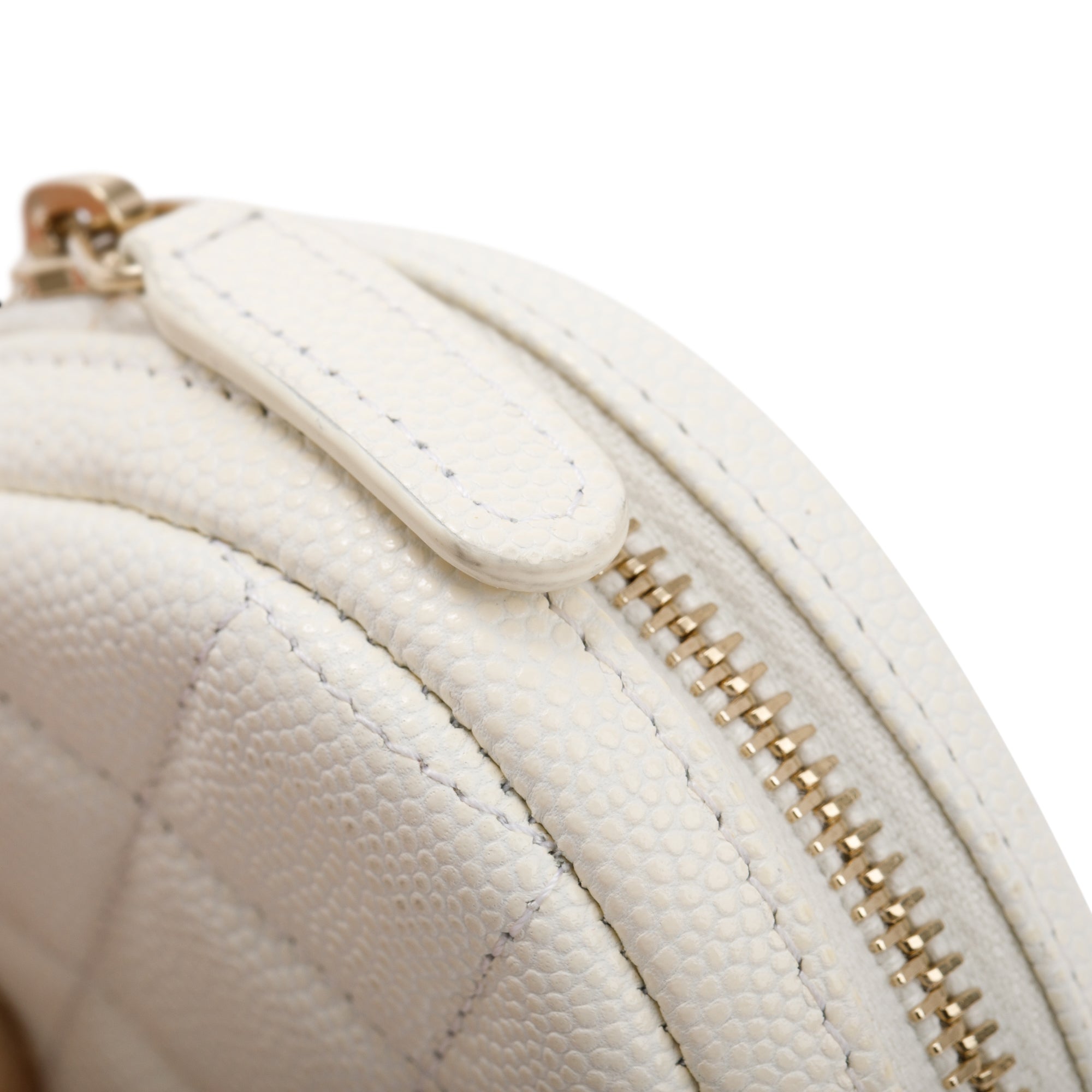 Chanel Classic Zip Around Coin Purse w/ Authenticity Card