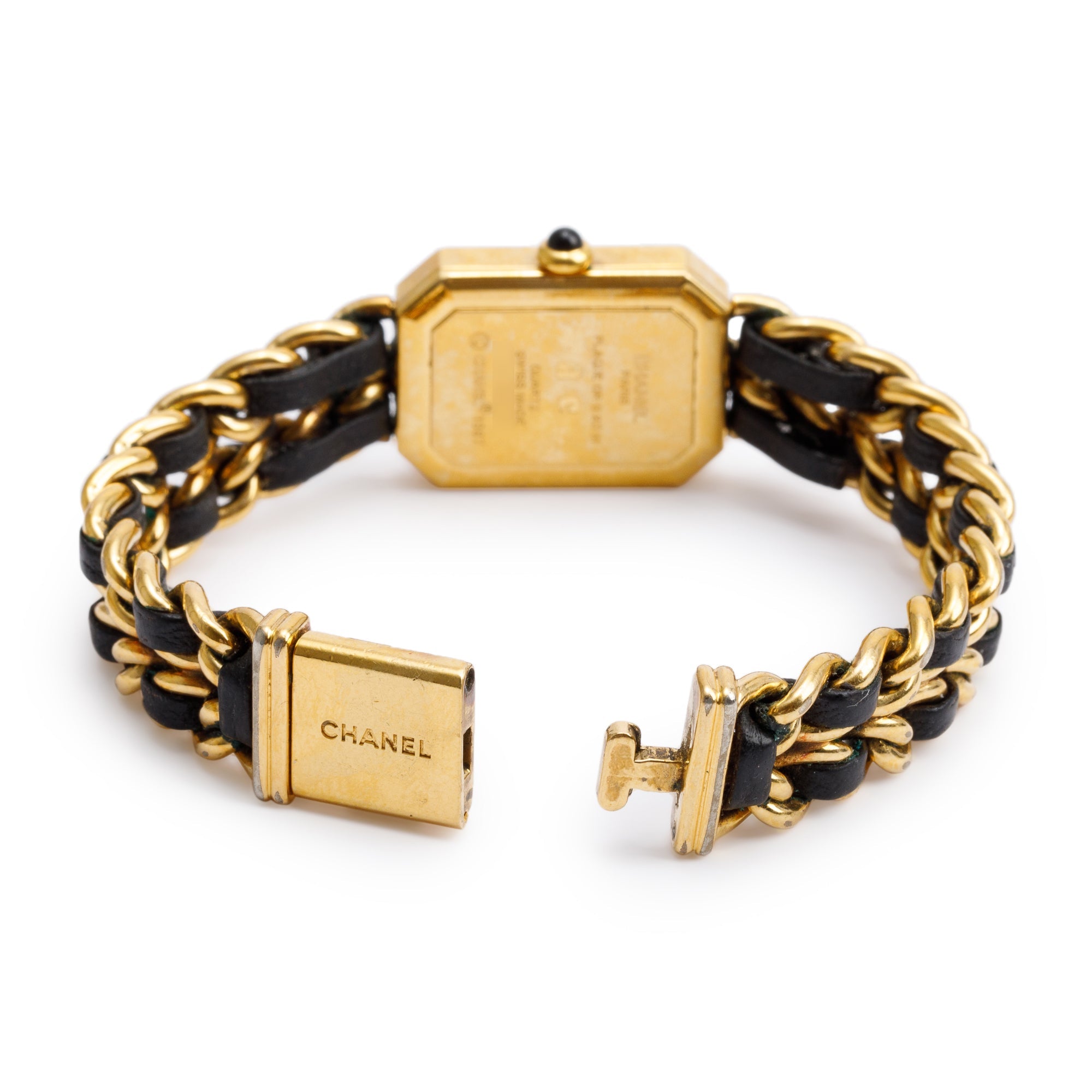 Chanel Gold Plated Stainless Steel Premiere Rock Watch