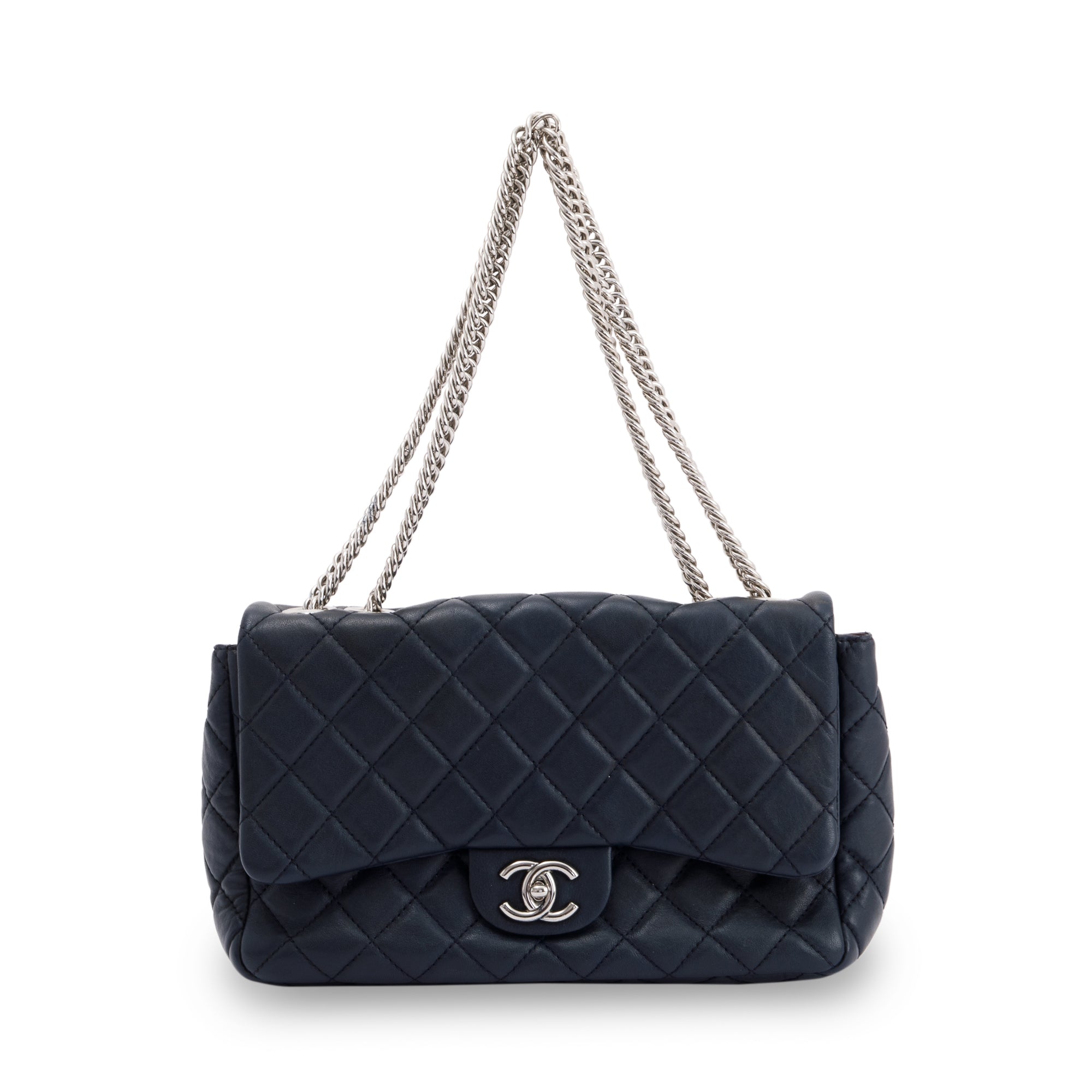Chanel Jumbo Bijoux Chain Single Flap Bag