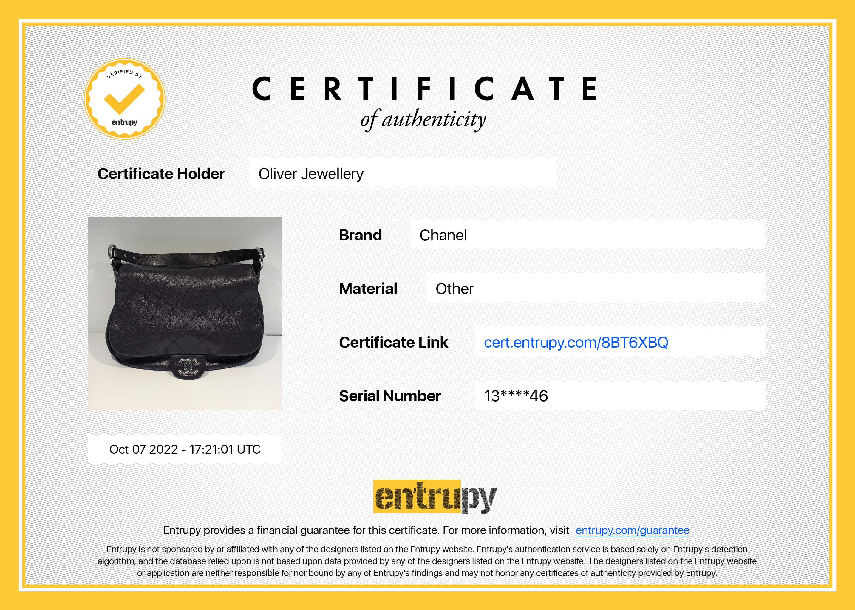 Chanel Large On The Road Flap Bag