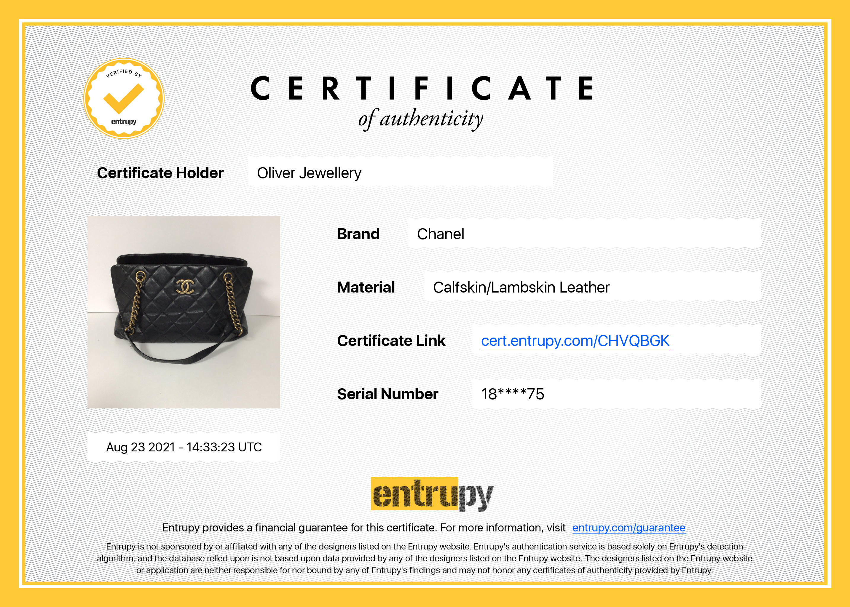 Chanel Medium CC Crown Tote