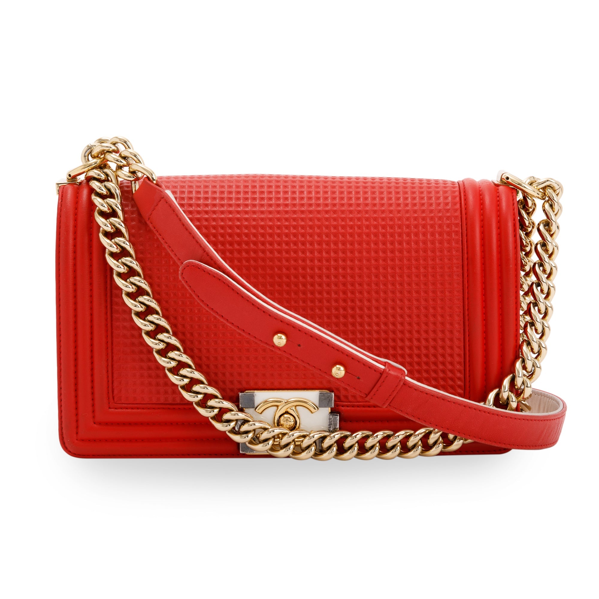 Chanel Medium Cube Boy Bag