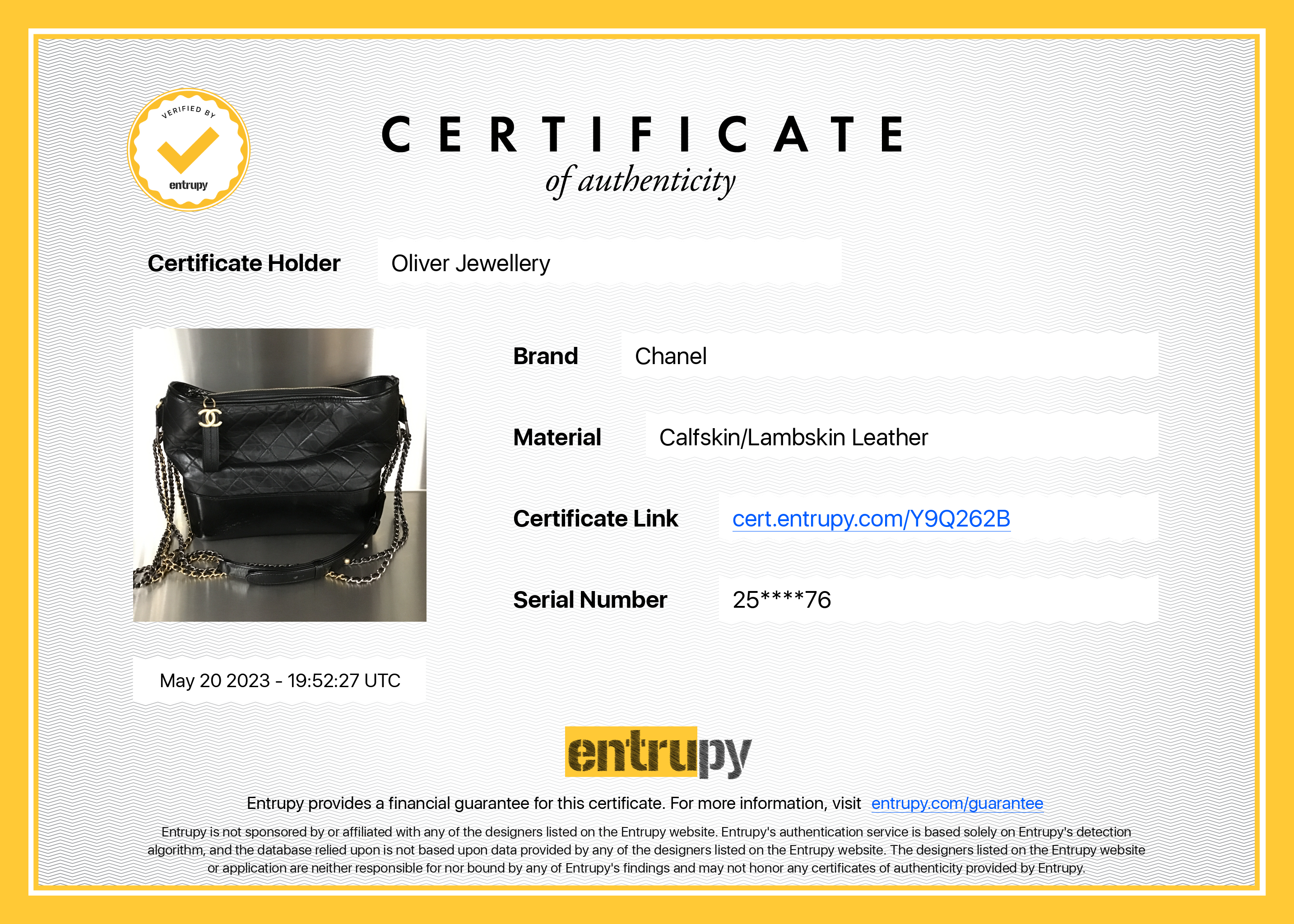 Chanel Medium Gabrielle Hobo