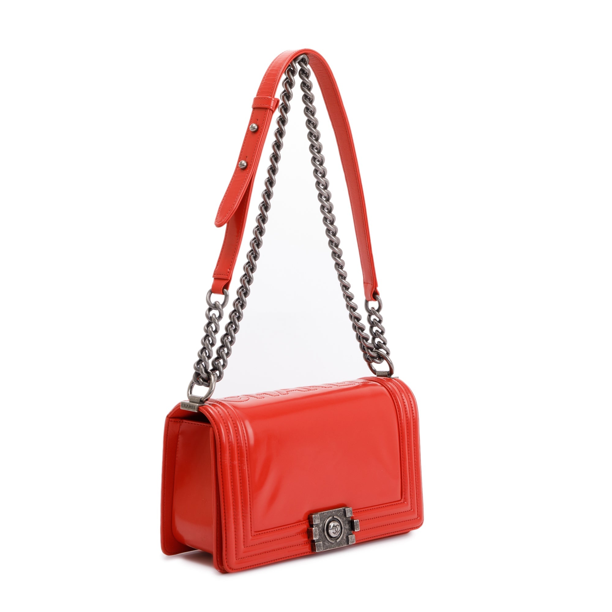 Chanel Medium Original Clasp Boy Bag w/ Box & Authenticity Card