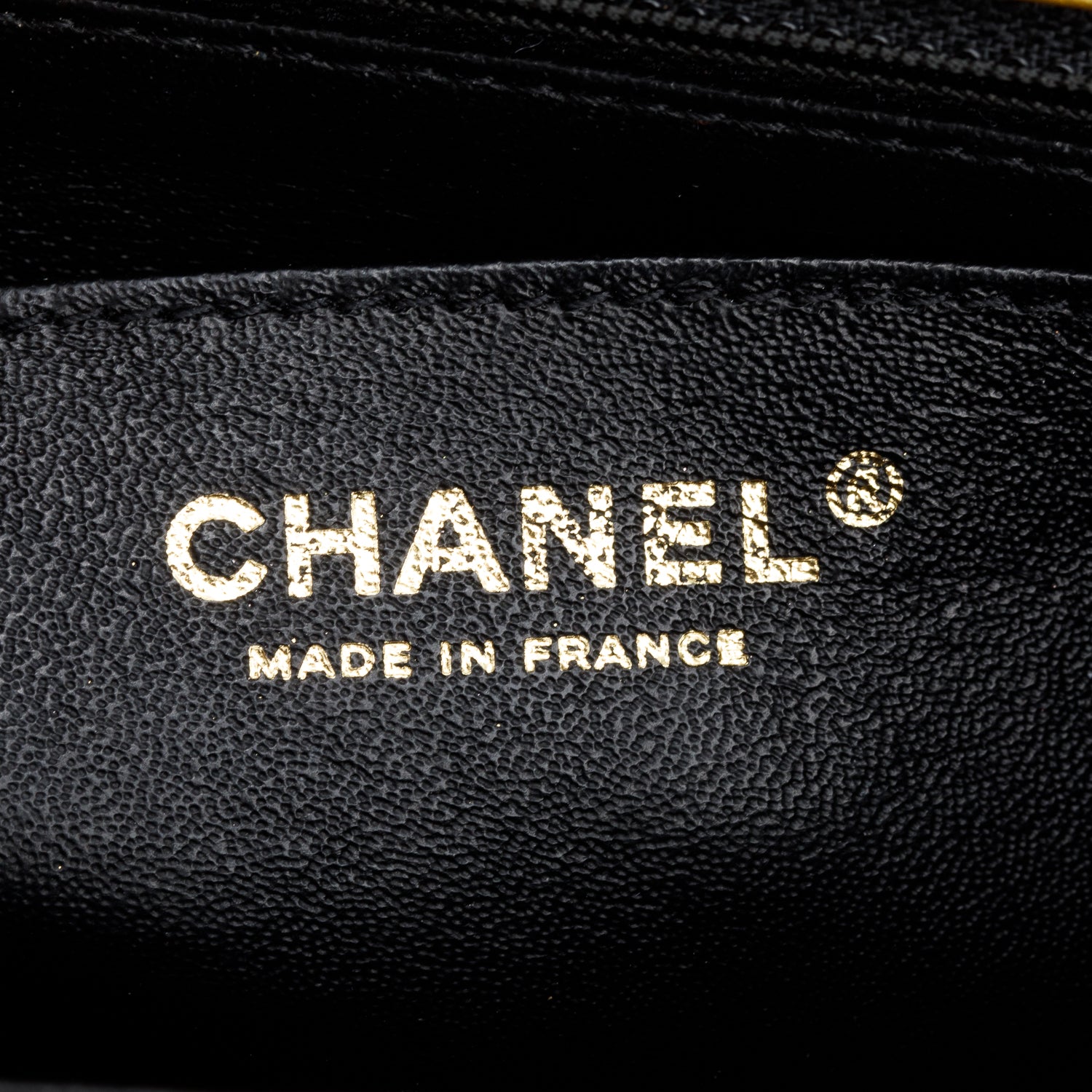 Chanel Metallic Gold Crocodile Embossed Calfskin Leather Classic Mini Rectangular Flap Bag w/ Box & Authenticity Card