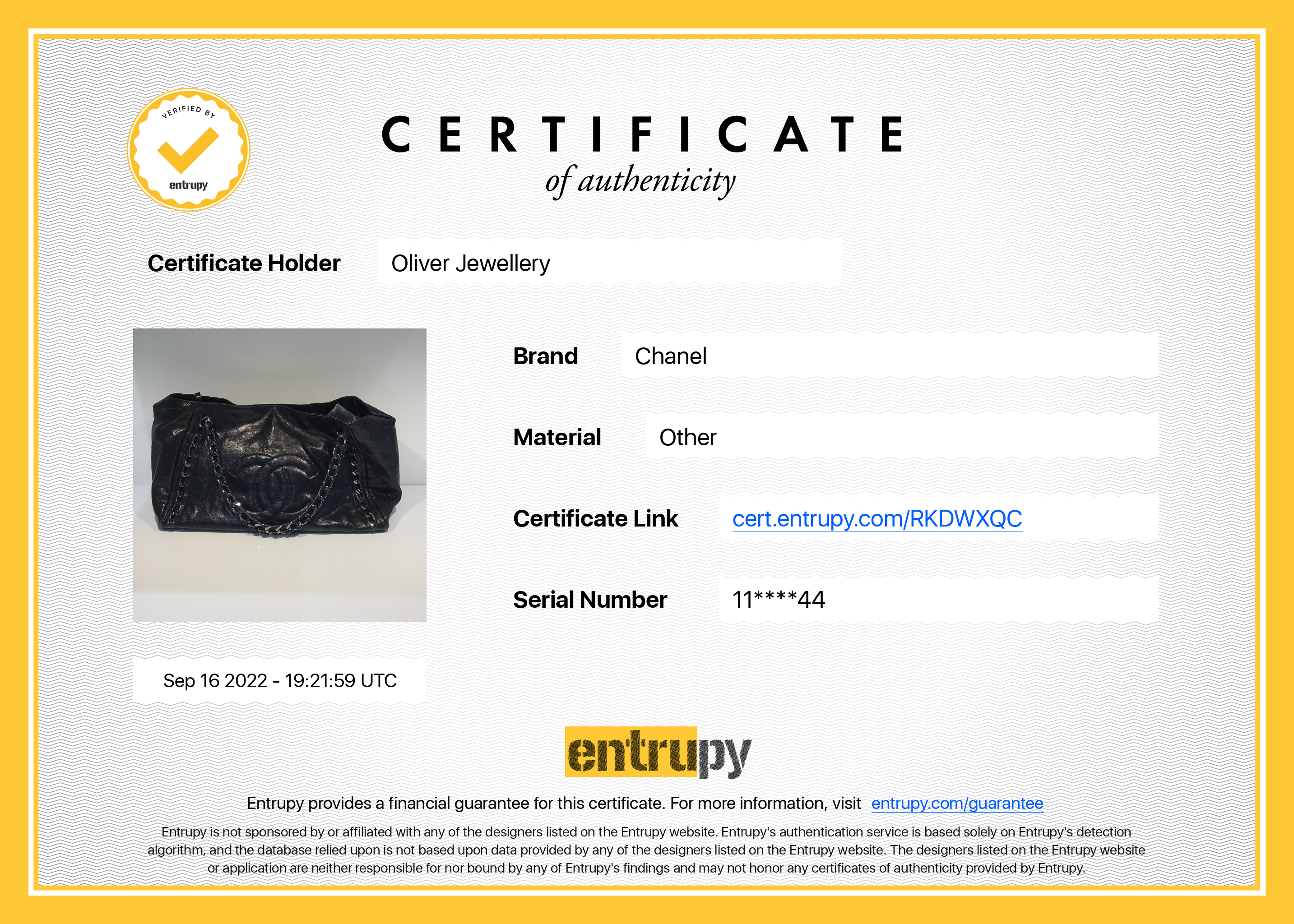 Chanel Modern Chain East West Tote