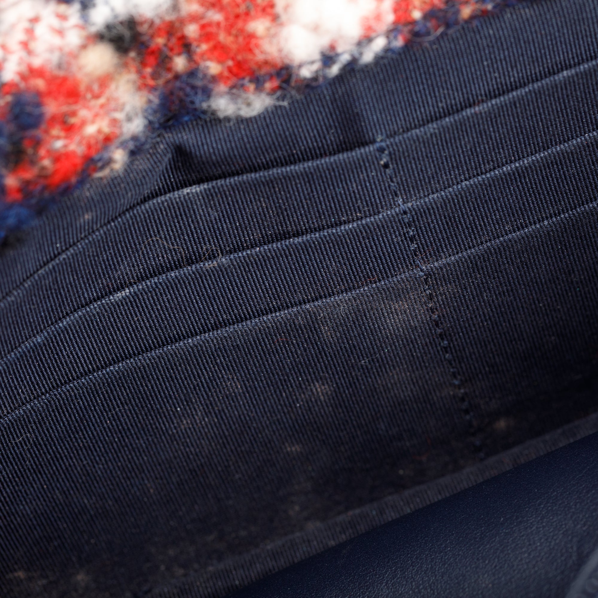 Chanel Multicolor Tweed Charms Wallet On Chain w/ Authenticity Card