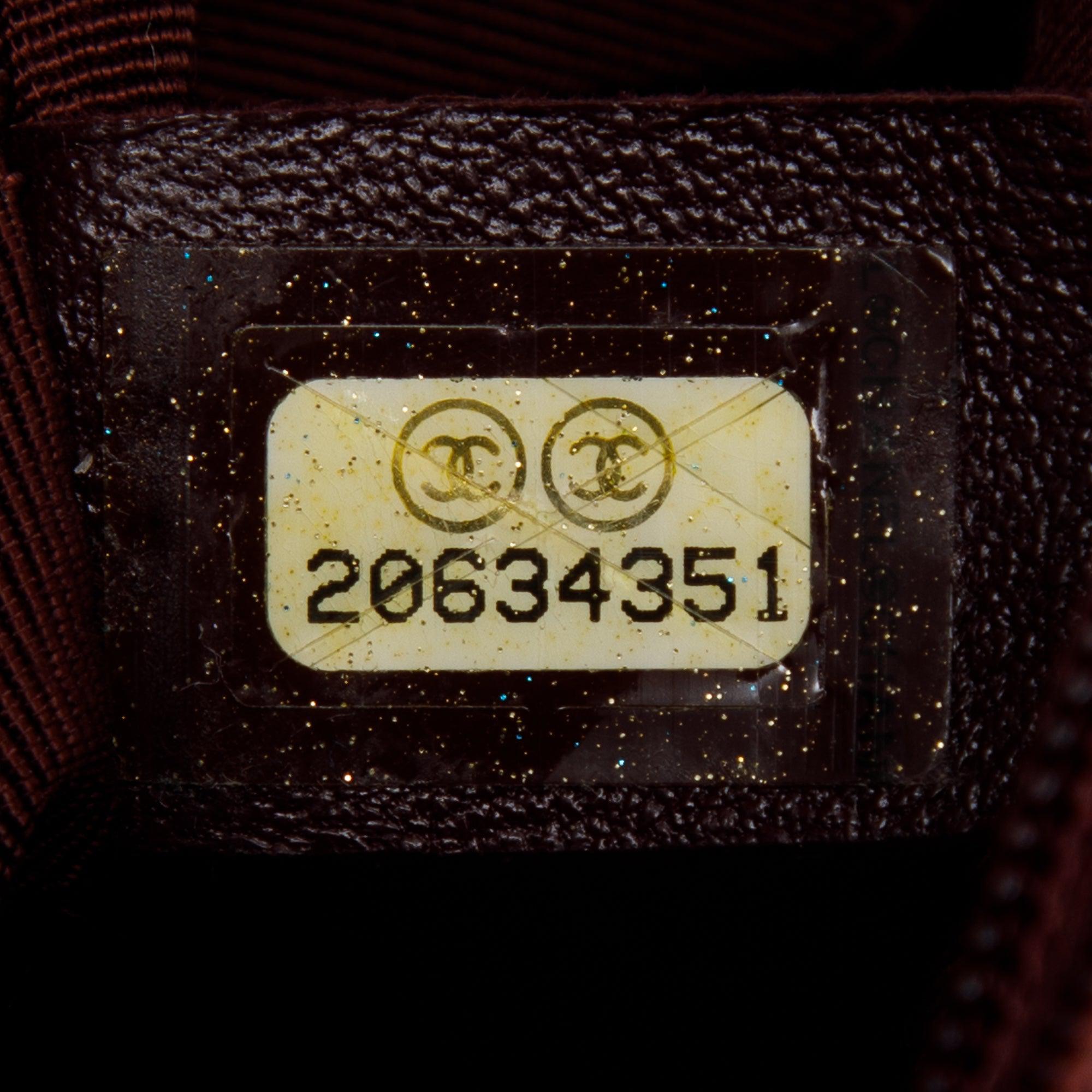 Chanel Navy Chevron Large Boy Bag w/ Authenticity Card