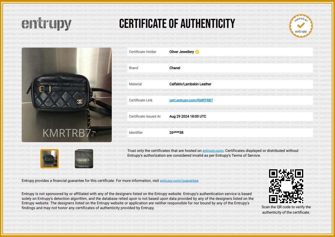 Chanel Navy Lambskin Leather Small Buckle Camera Case