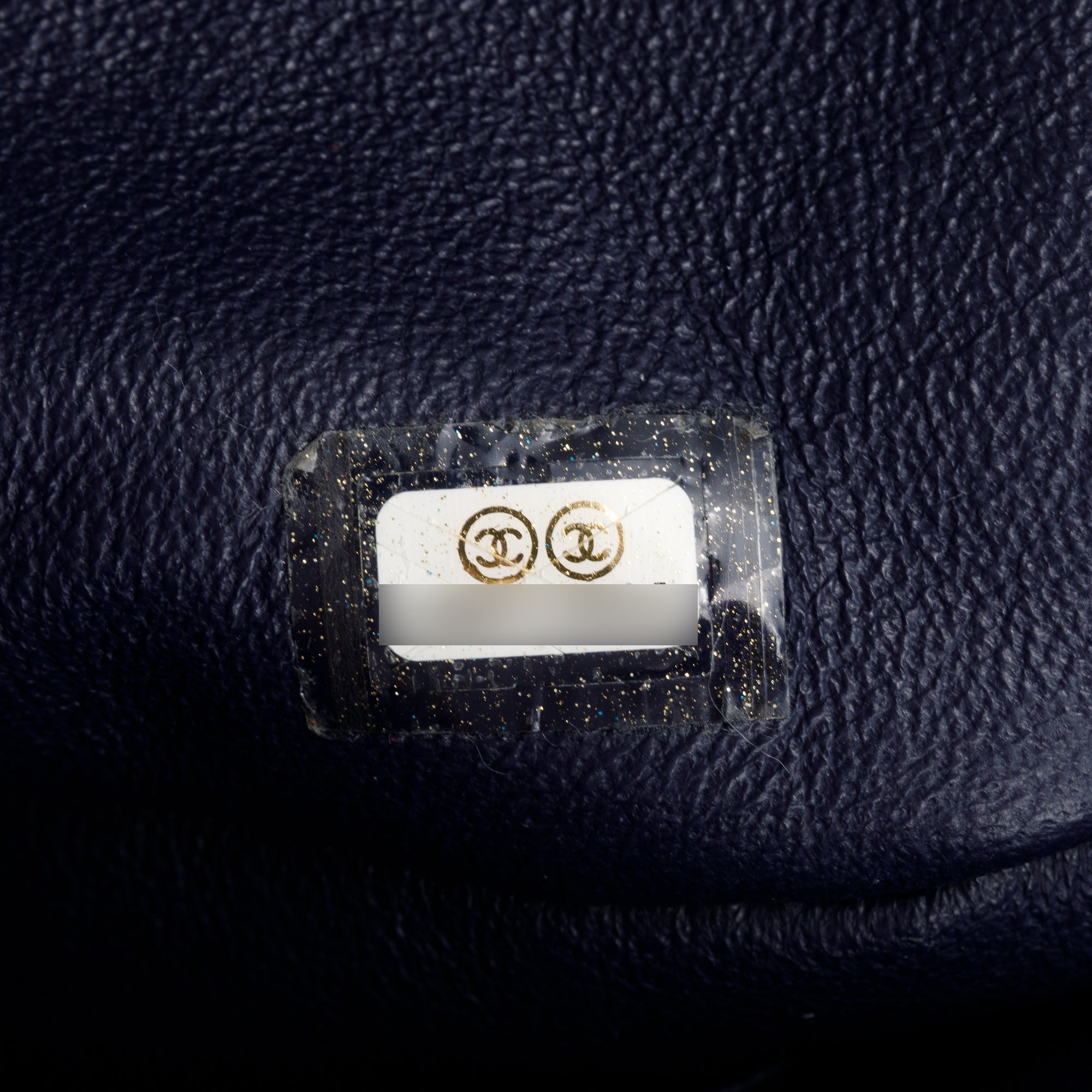 Chanel Navy Quilted Caviar Leather Classic Maxi Double Flap Bag w/ Box