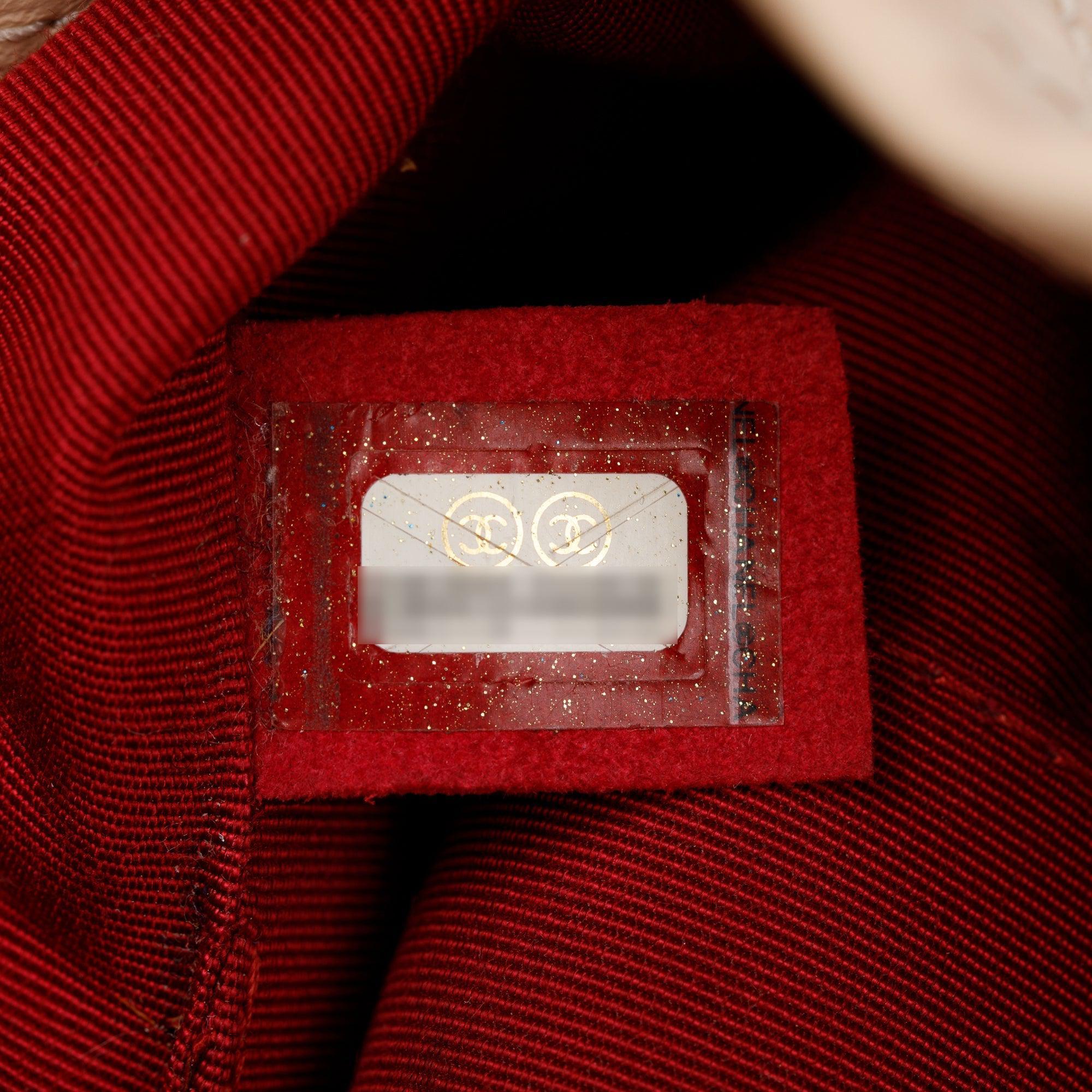 Chanel Neutral Leather Small Gabrielle Backpack w/ Authenticity Card