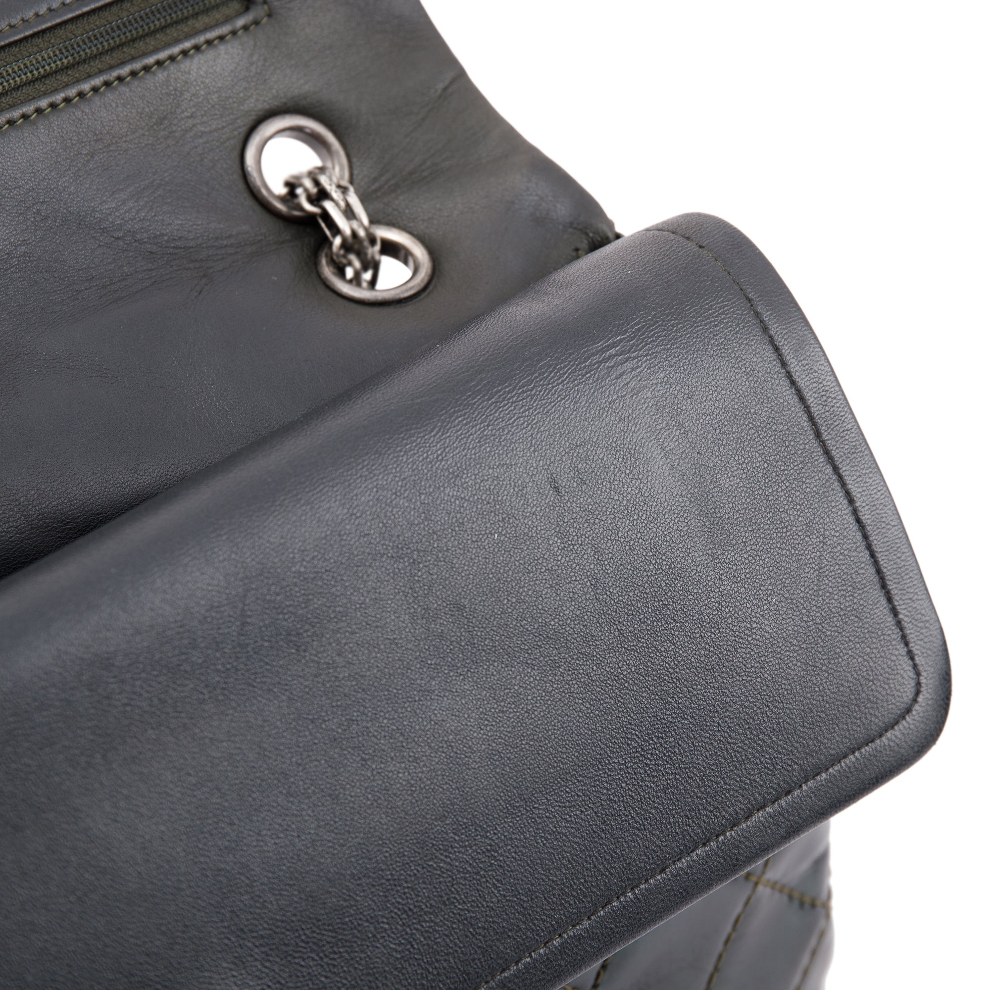 Chanel Patent Leather 2.55 Reissue 227 Double Flap Bag