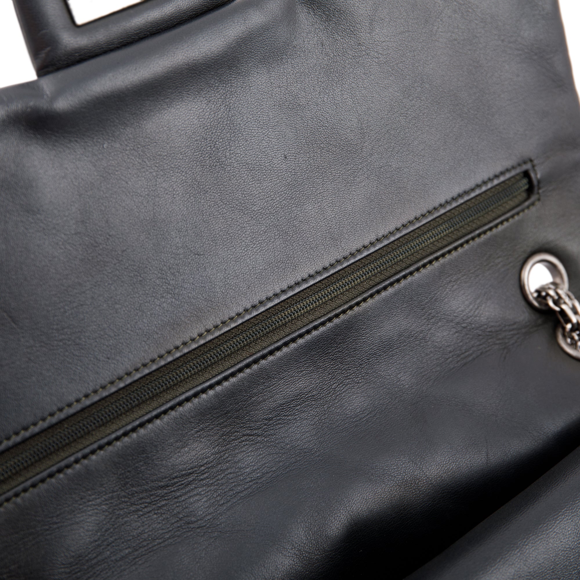 Chanel Patent Leather 2.55 Reissue 227 Double Flap Bag