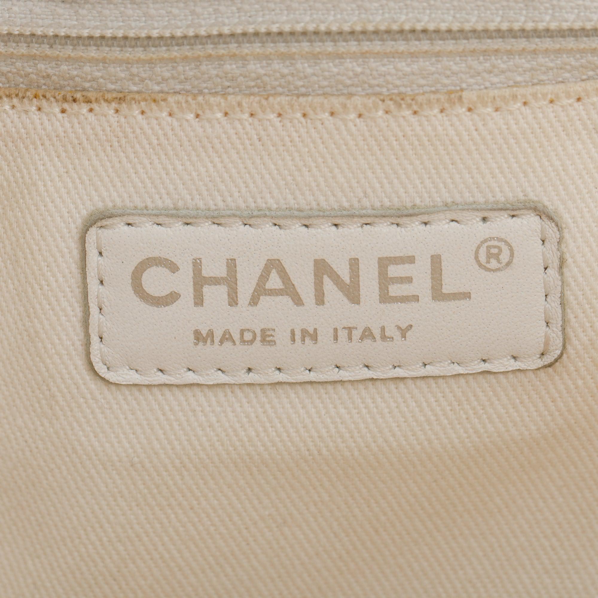 Chanel Perforated Leather Up In The Air Tote w/ Authenticity Card