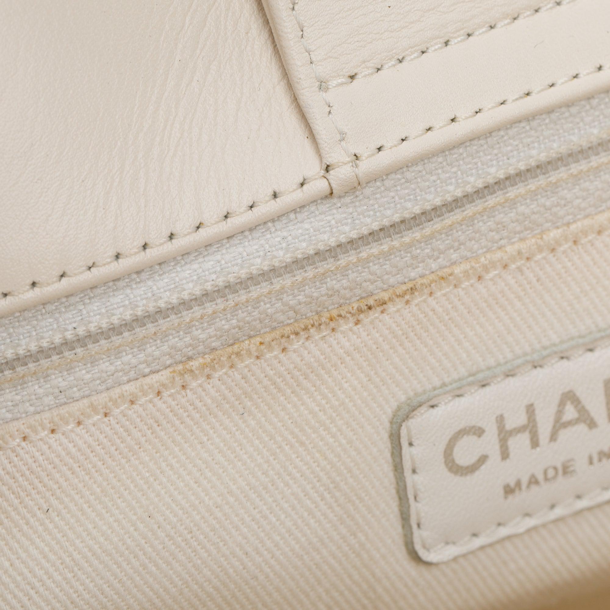 Chanel Perforated Leather Up In The Air Tote w/ Authenticity Card