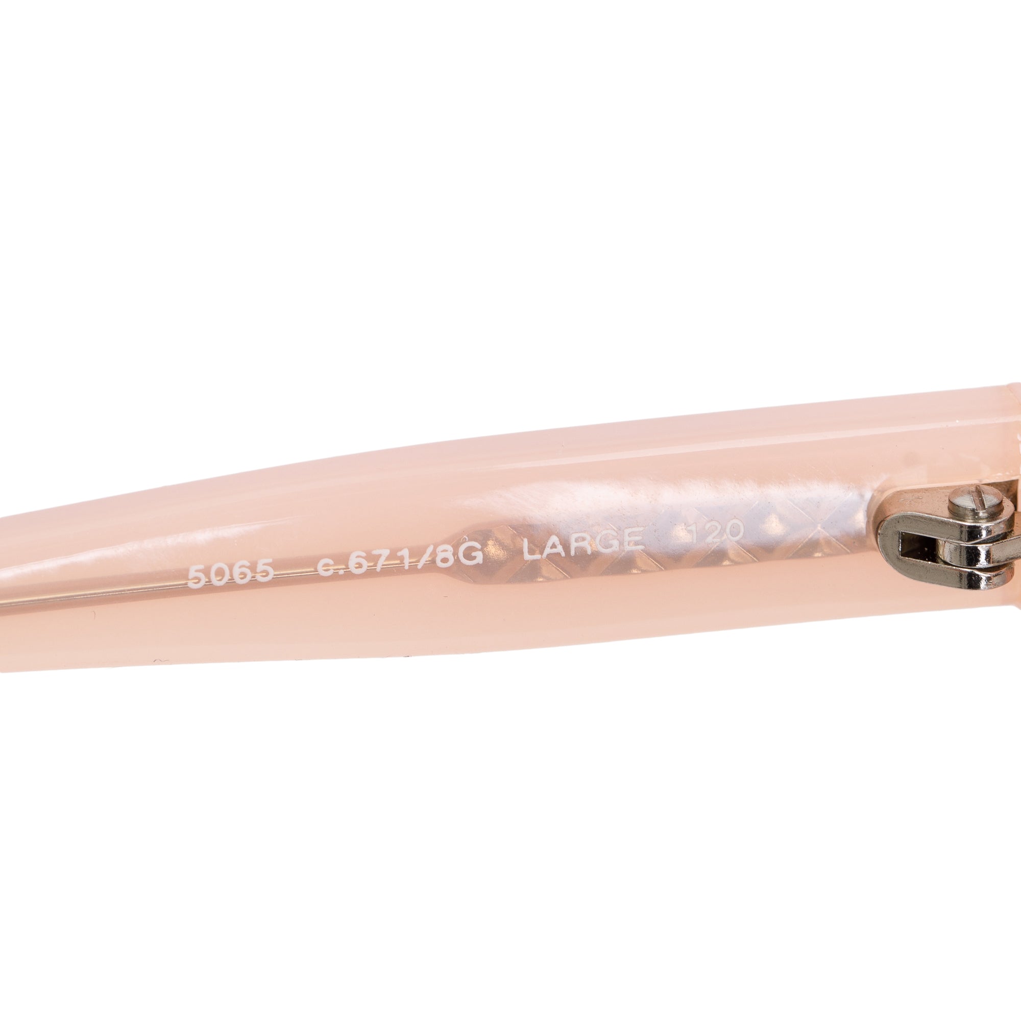 Chanel Pink CC Logo Gradient Oversize Sunglasses w/ Case