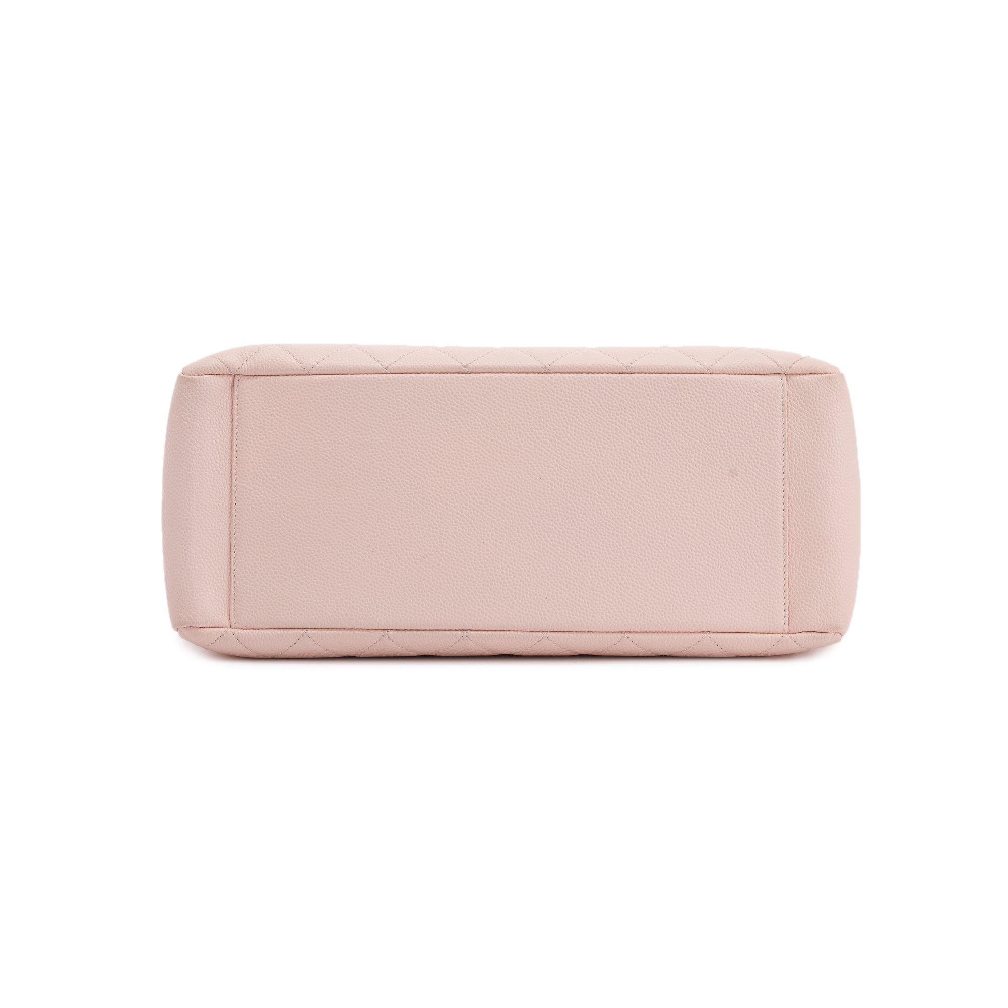 Chanel Pink Caviar Leather Grand Shopping Tote (GST) w/ Authenticity Card