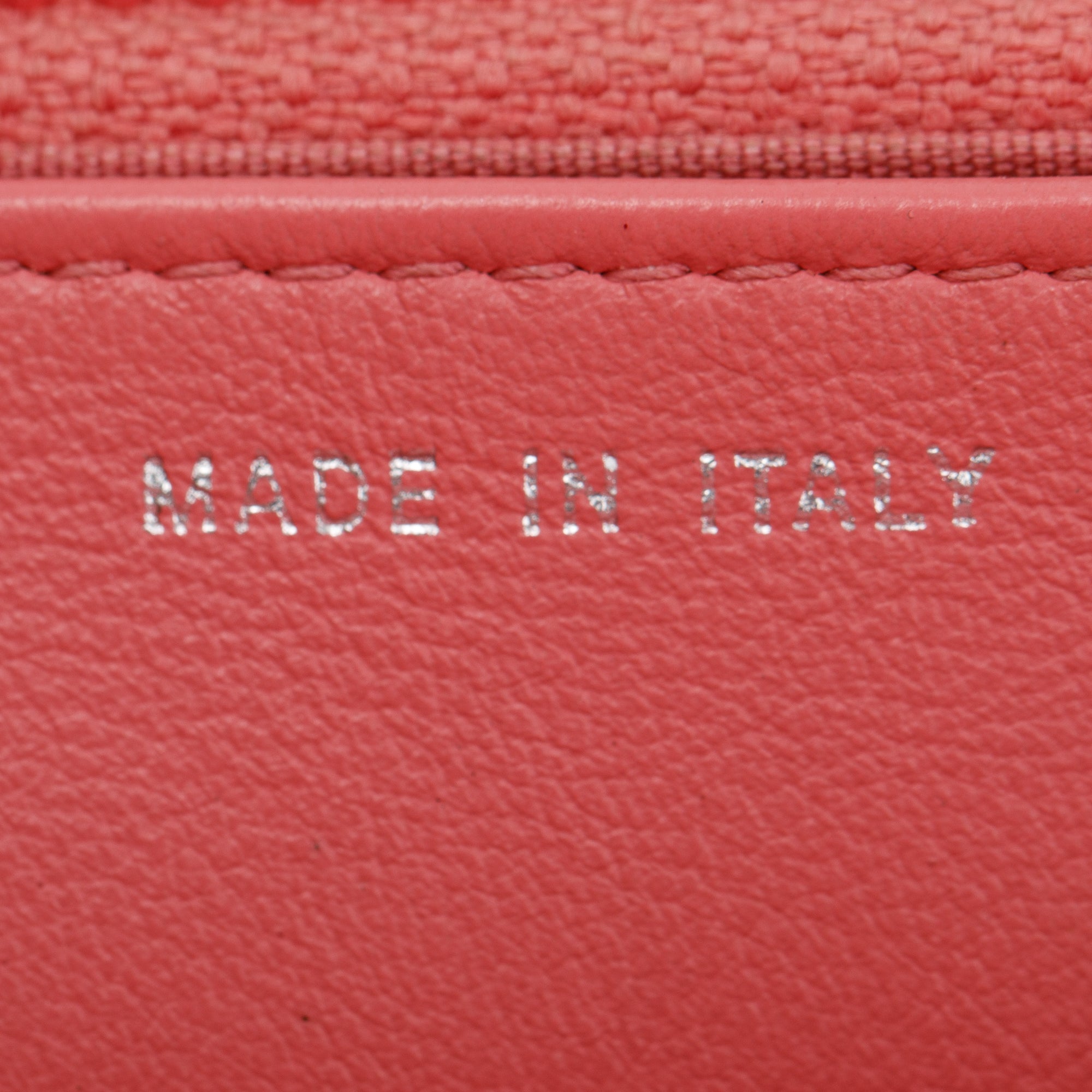 Chanel Pink Lambskin Leather Boy Wallet on Chain