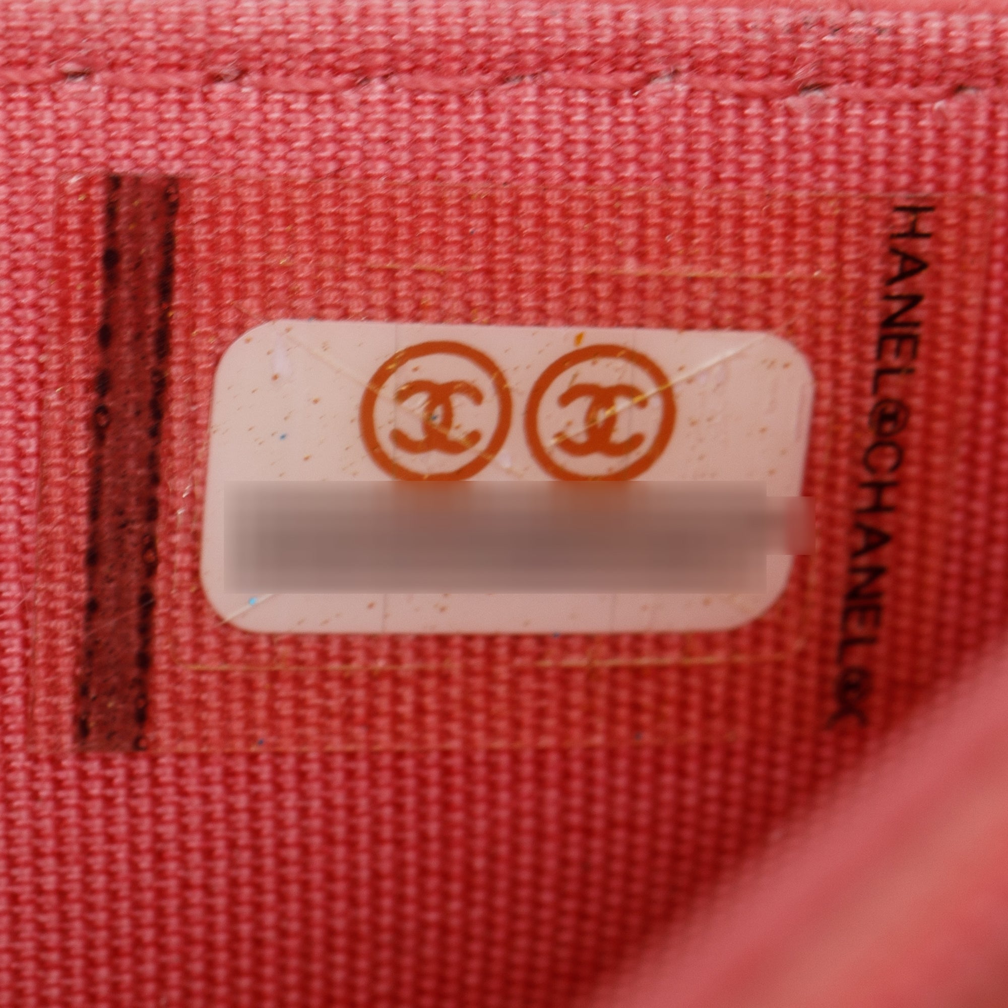 Chanel Pink Lambskin Leather Boy Wallet on Chain