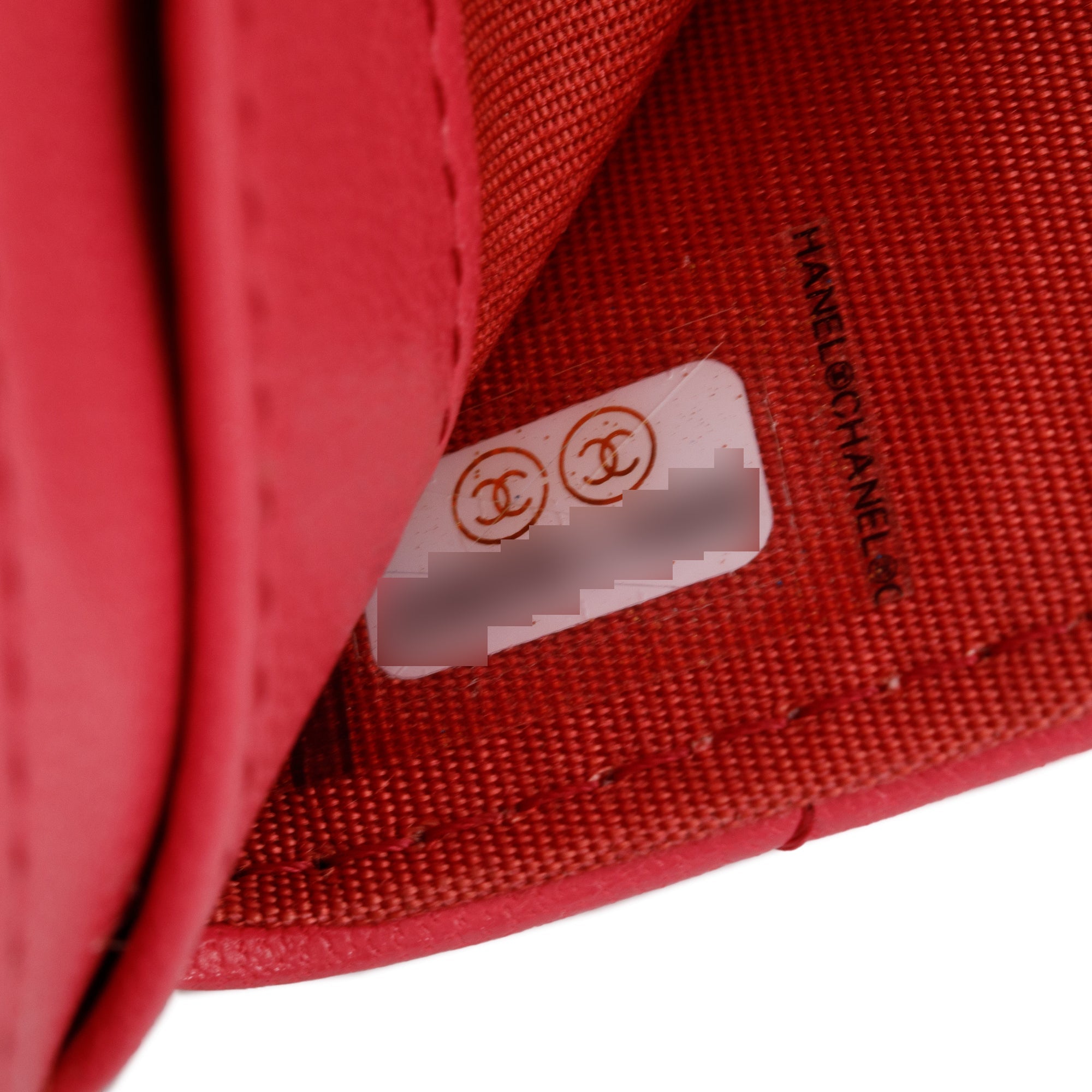 Chanel Pink Leather 19 Flap Wallet W/ Box & Authenticity Card