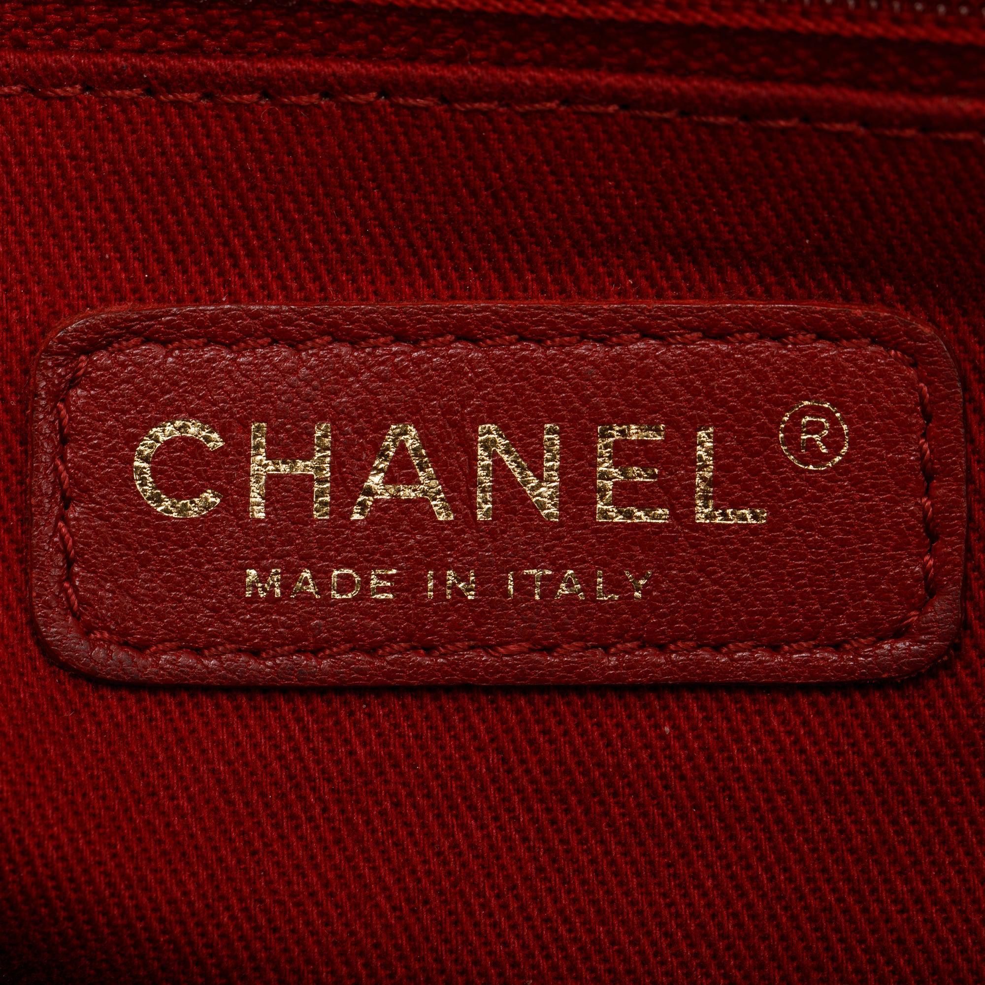 Chanel Red Caviar Leather Medium Urban Day Flap Bag