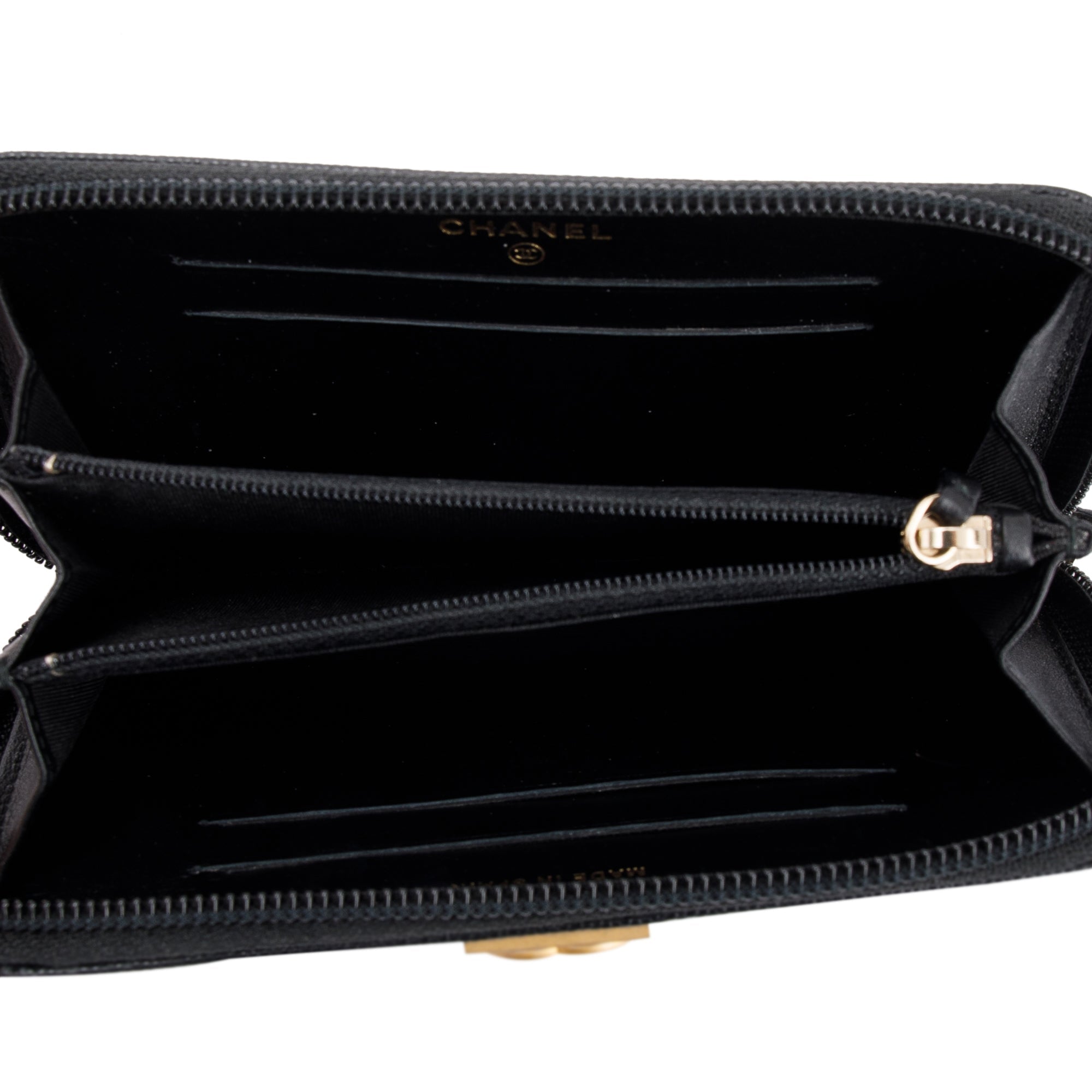 Chanel Small Boy Continental Wallet w/ Box