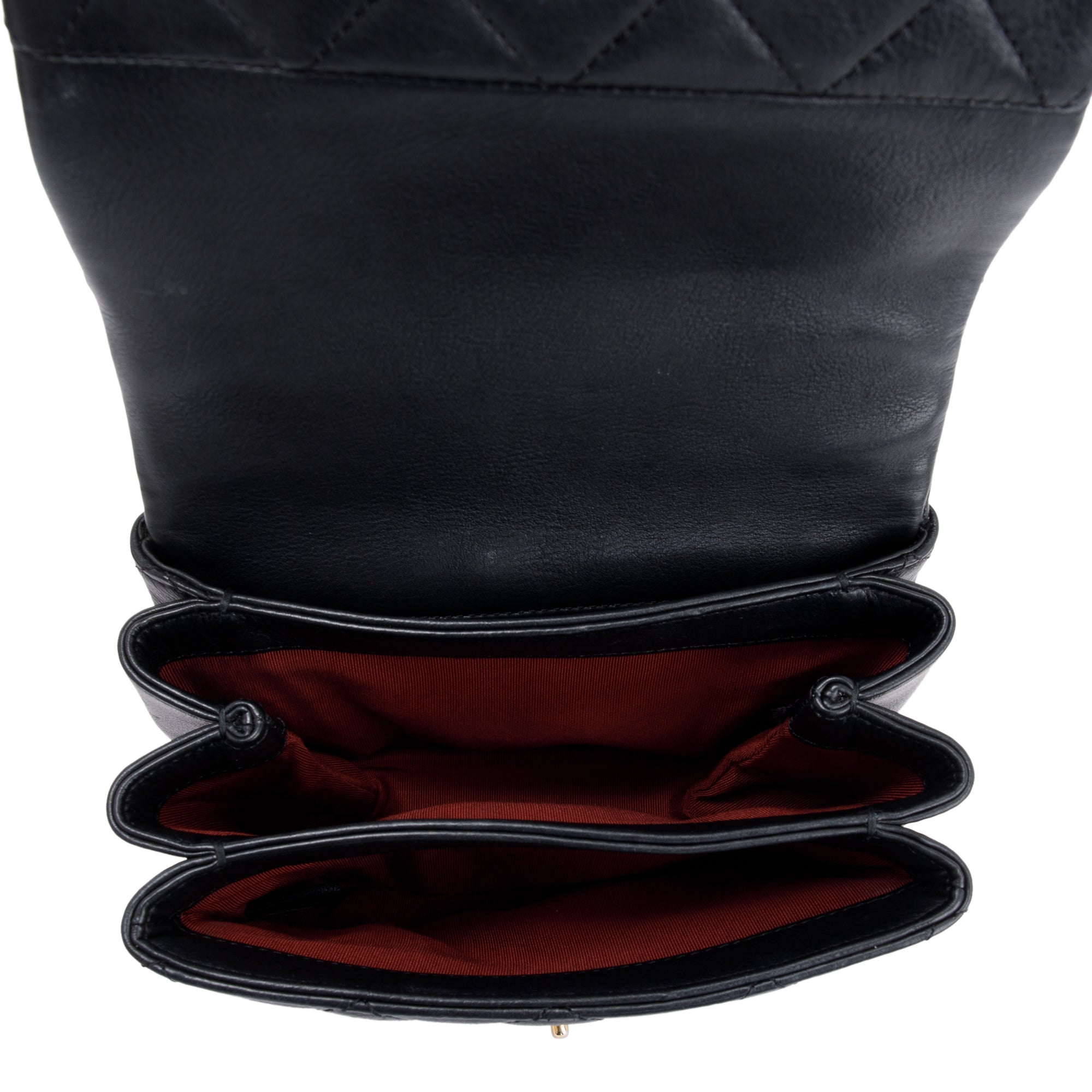 Chanel Small CC Pearl Accordion Flap Bag w/ Box, Receipt & Authenticity Card