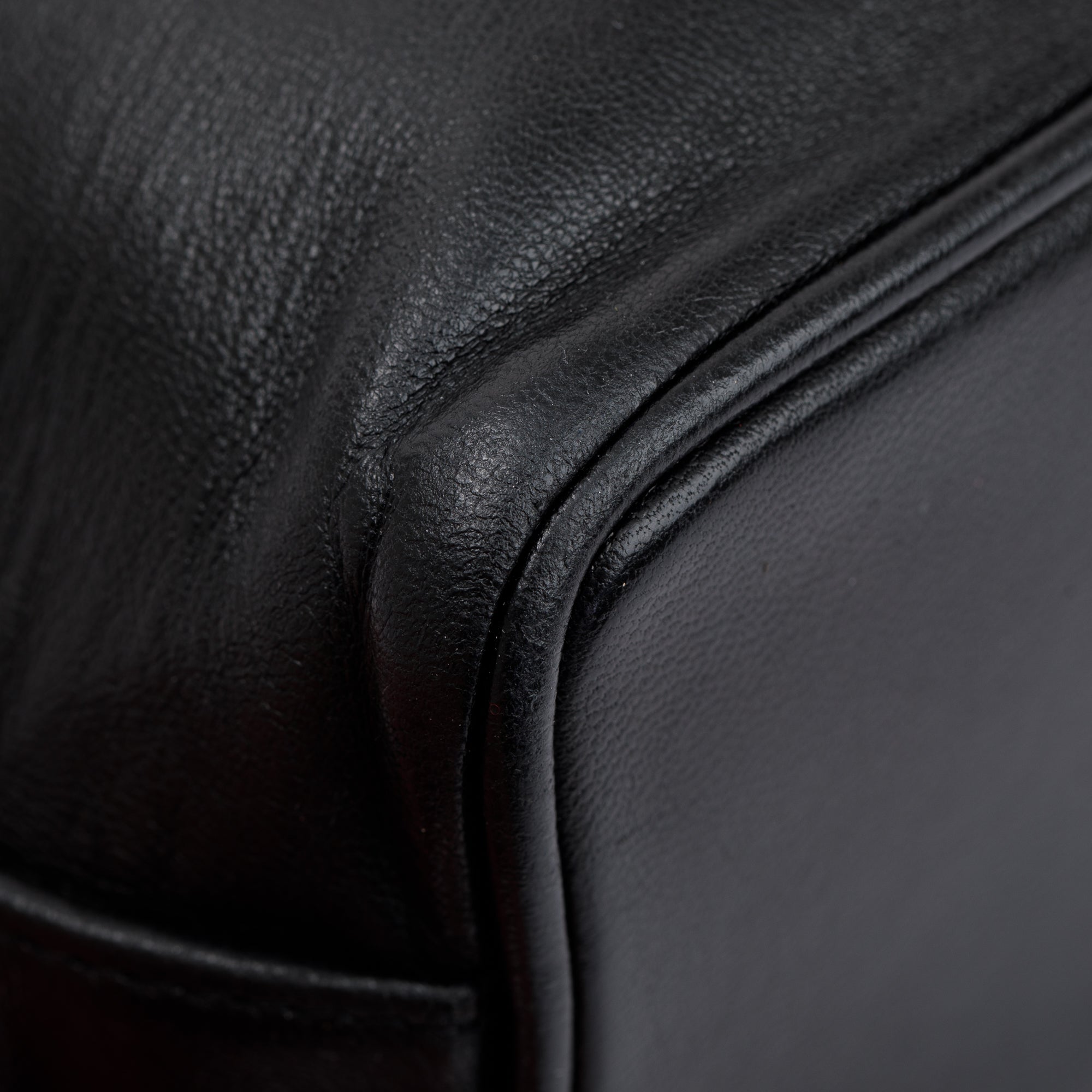 Chanel Vintage Black Calfskin Mini Bucket Bag w/ Pouch