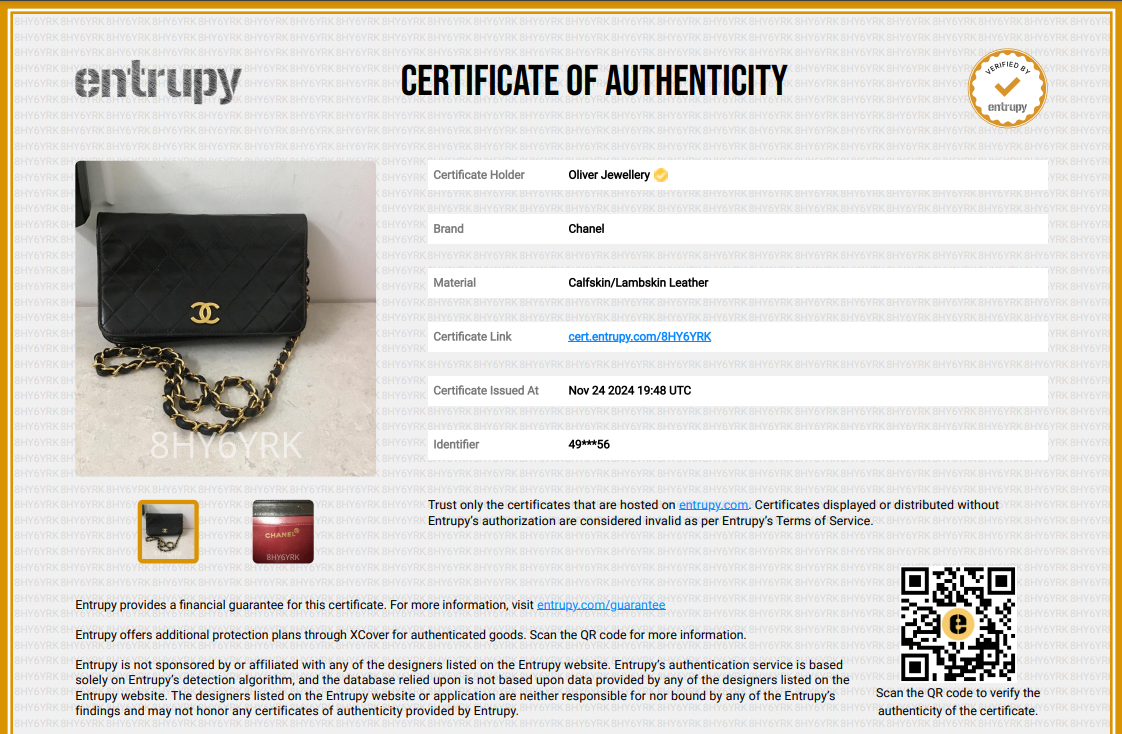 Chanel Vintage Black Quilted Lambskin Leather Mini CC Full Flap Bag