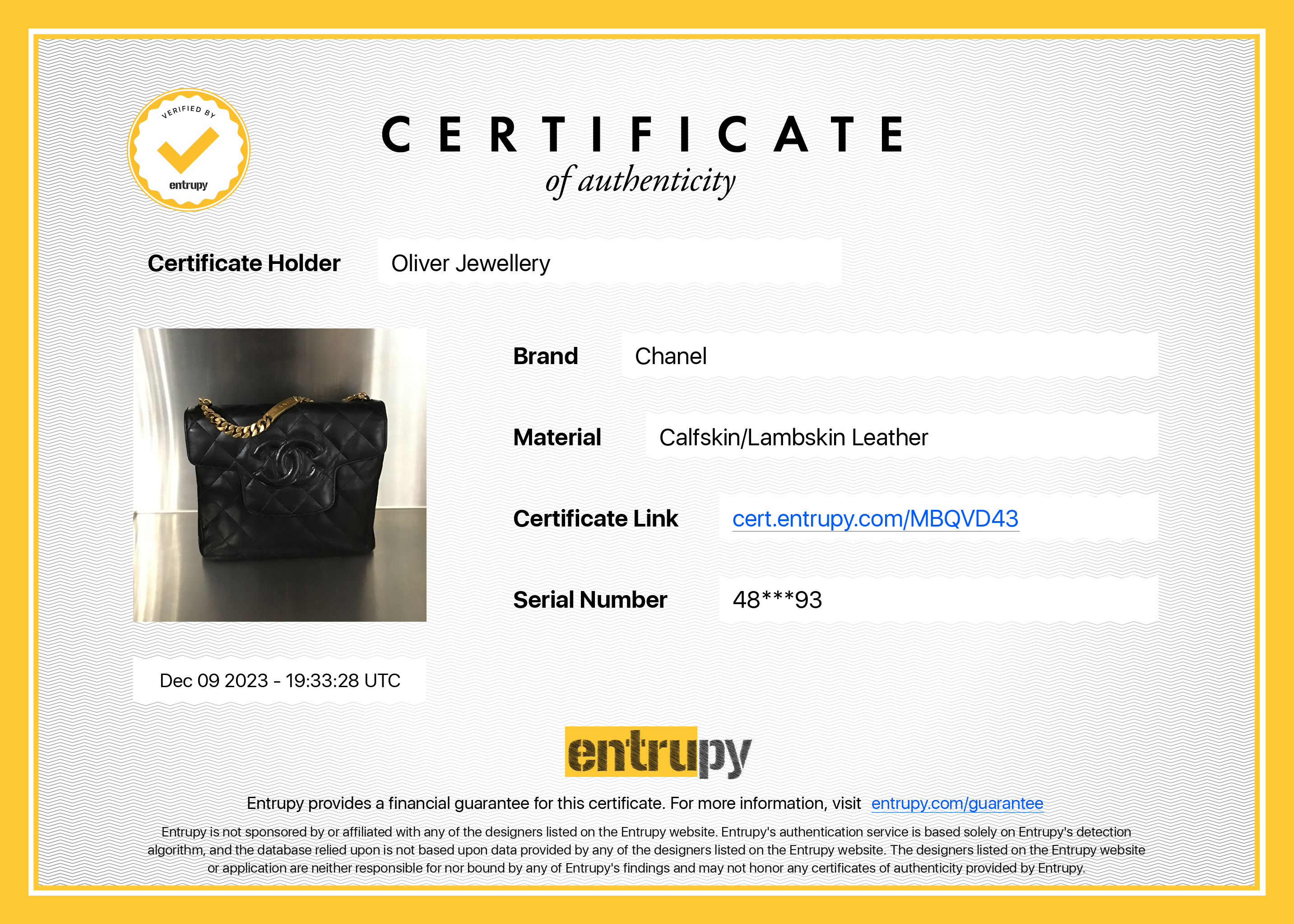 Chanel Vintage Black Quilted Lambskin Leather Vintage CC ID Bracelet Handle Bag