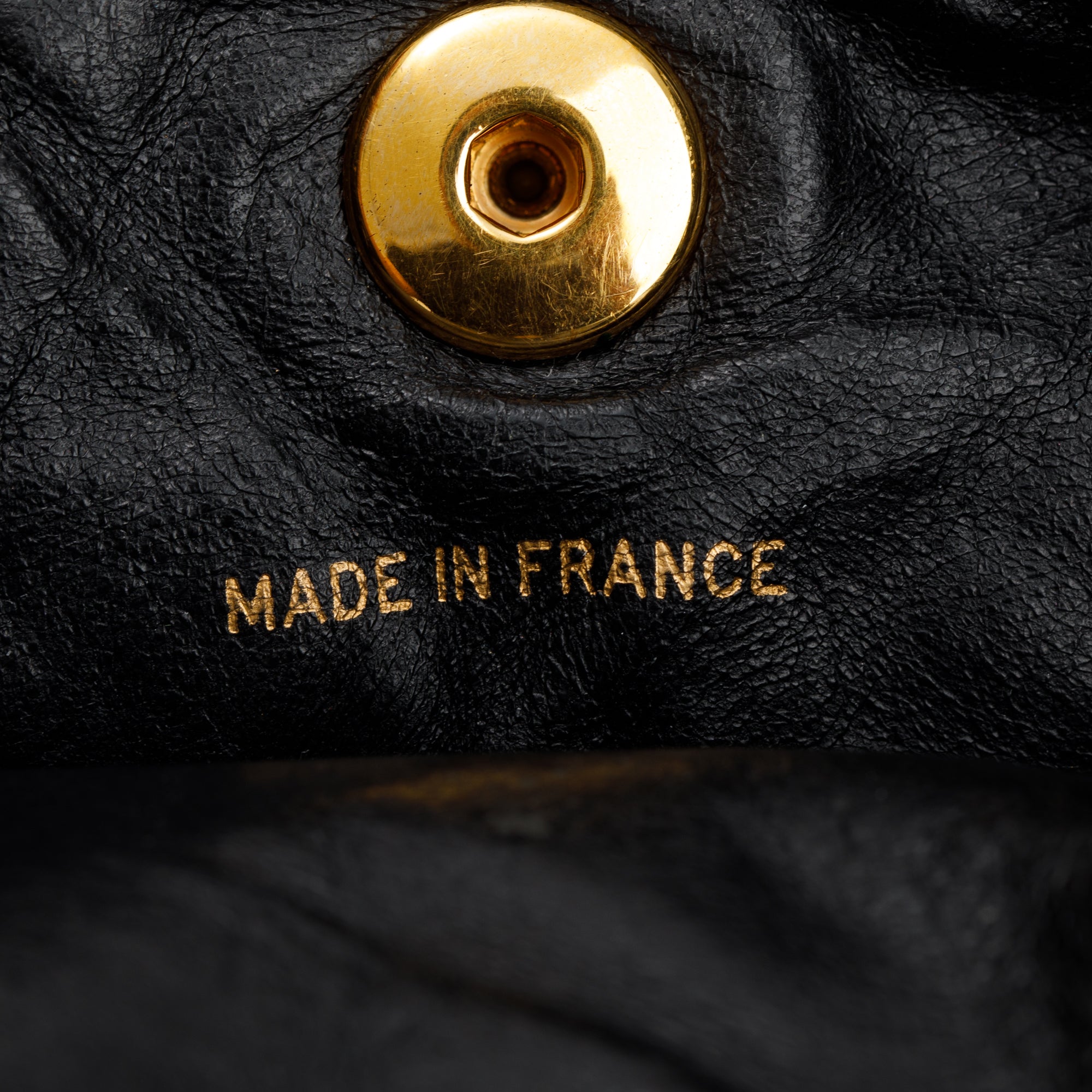 Chanel Vintage Black Quilted Lambskin Mini Duma Backpack