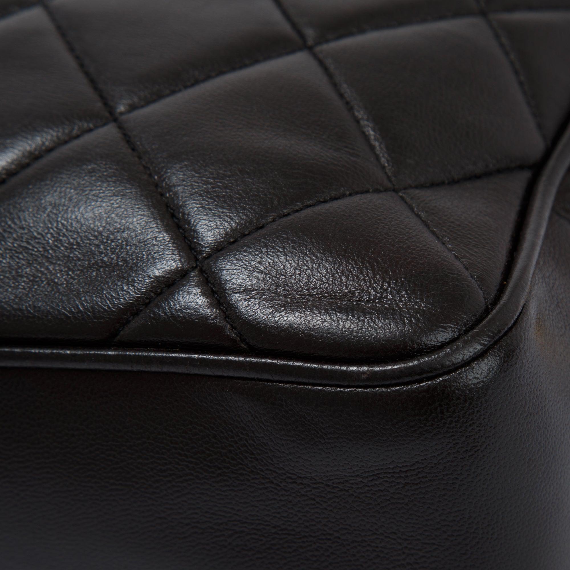 Chanel Vintage Quilted Leather Tote