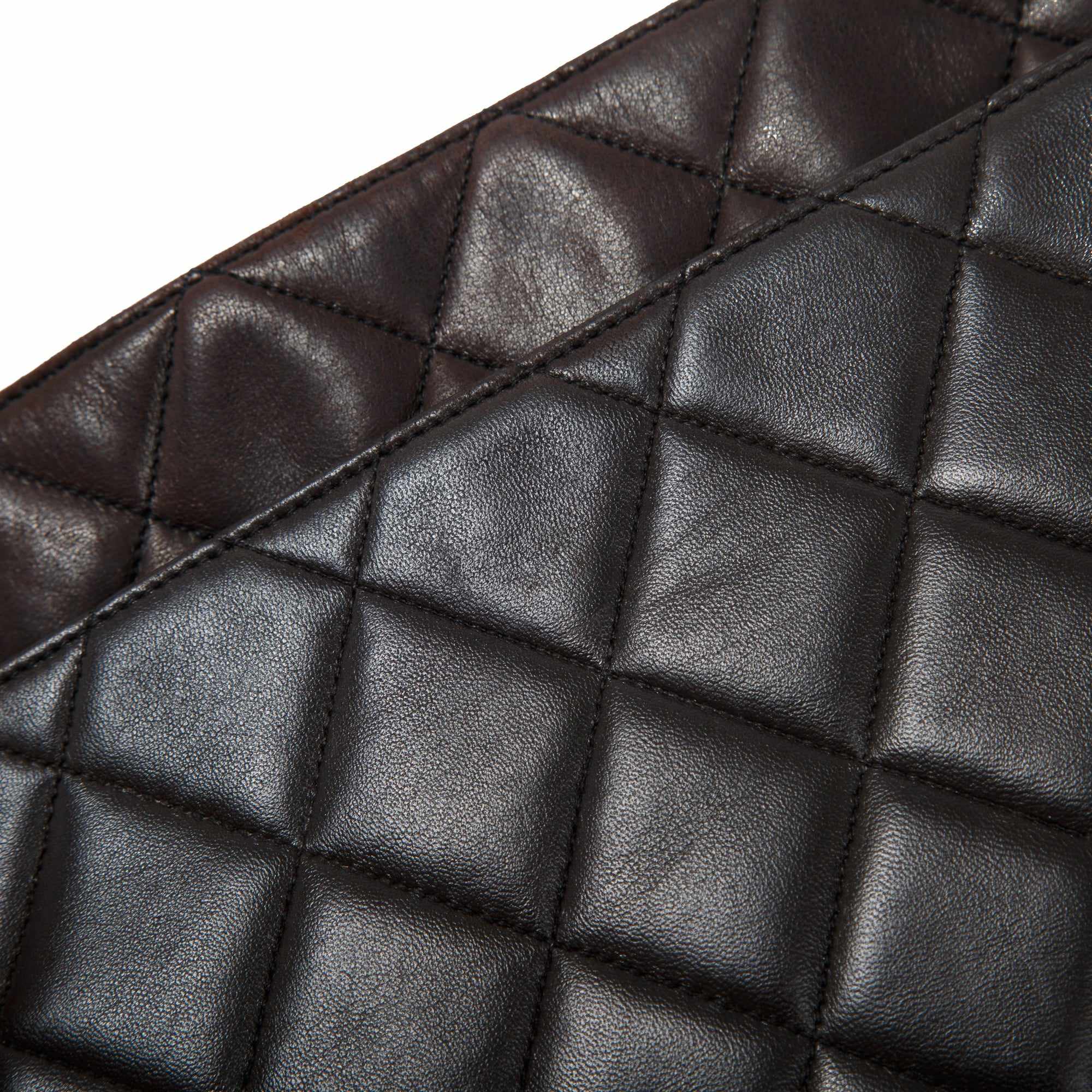 Chanel Vintage Quilted Leather Tote