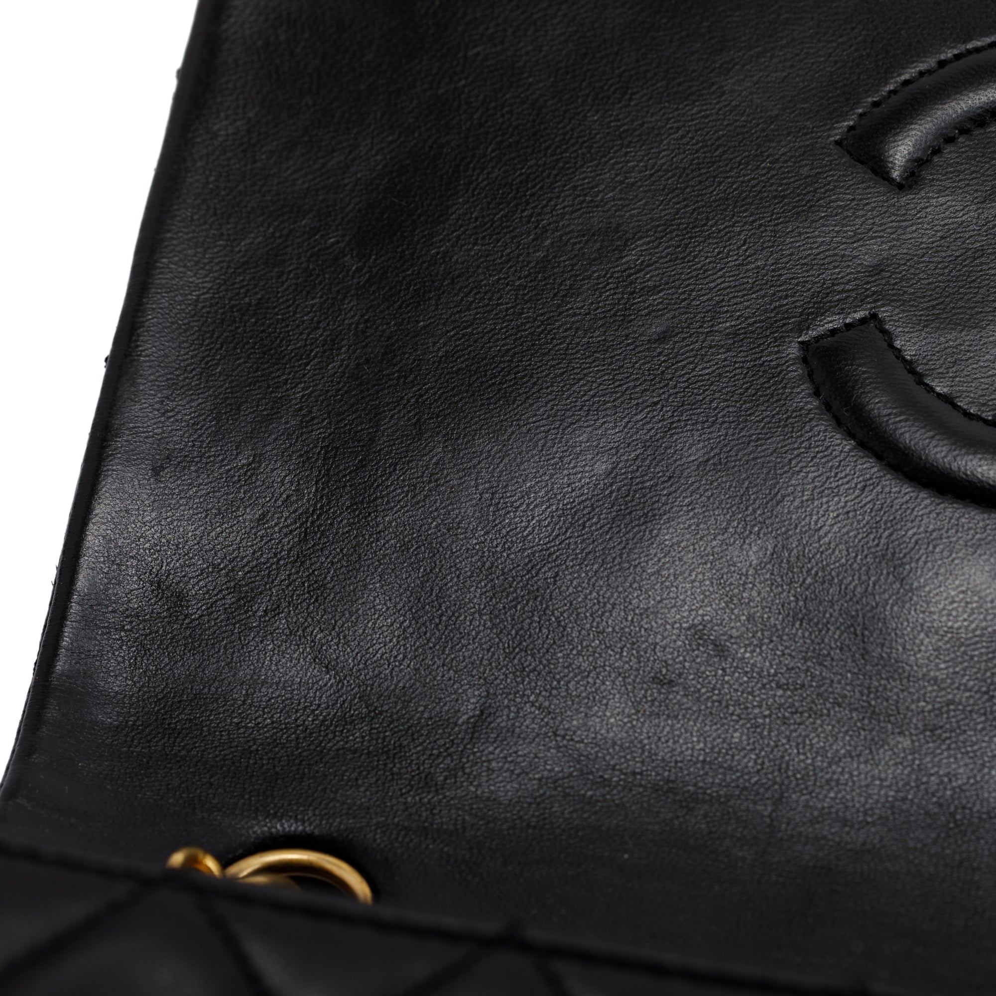 Chanel Vintage Small Quilted Flap Bag w/ Authenticity Card