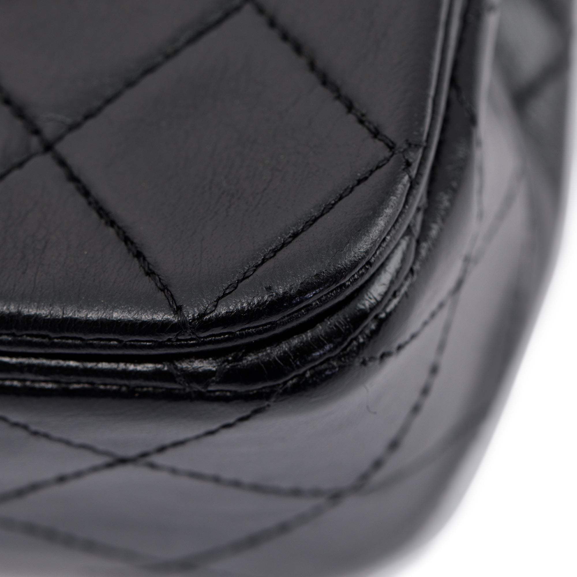 Chanel Vintage Small Quilted Flap Bag w/ Authenticity Card