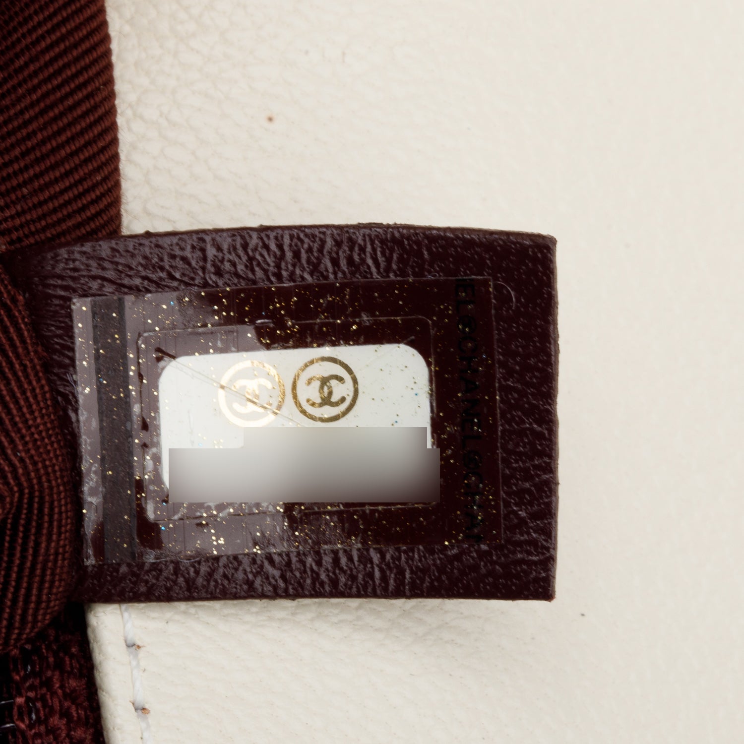 Chanel White Quilted Calfskin and Patent Leather Trim Large Boy Bag w/ Box & Receipt