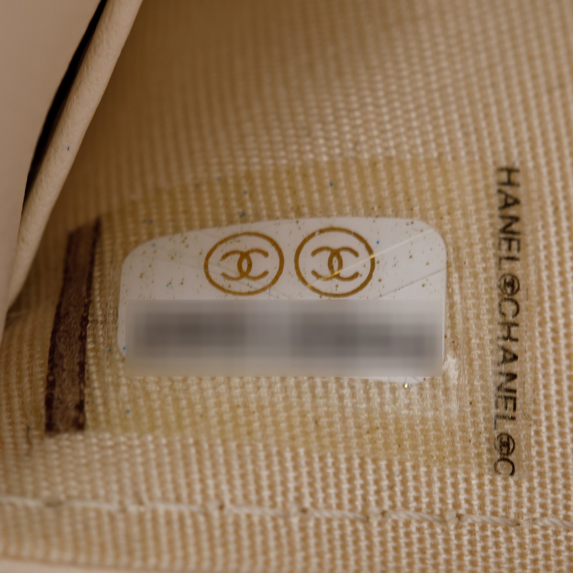 Chanel White Quilted Leather Small 19 Flap Wallet w/ Authenticity Card