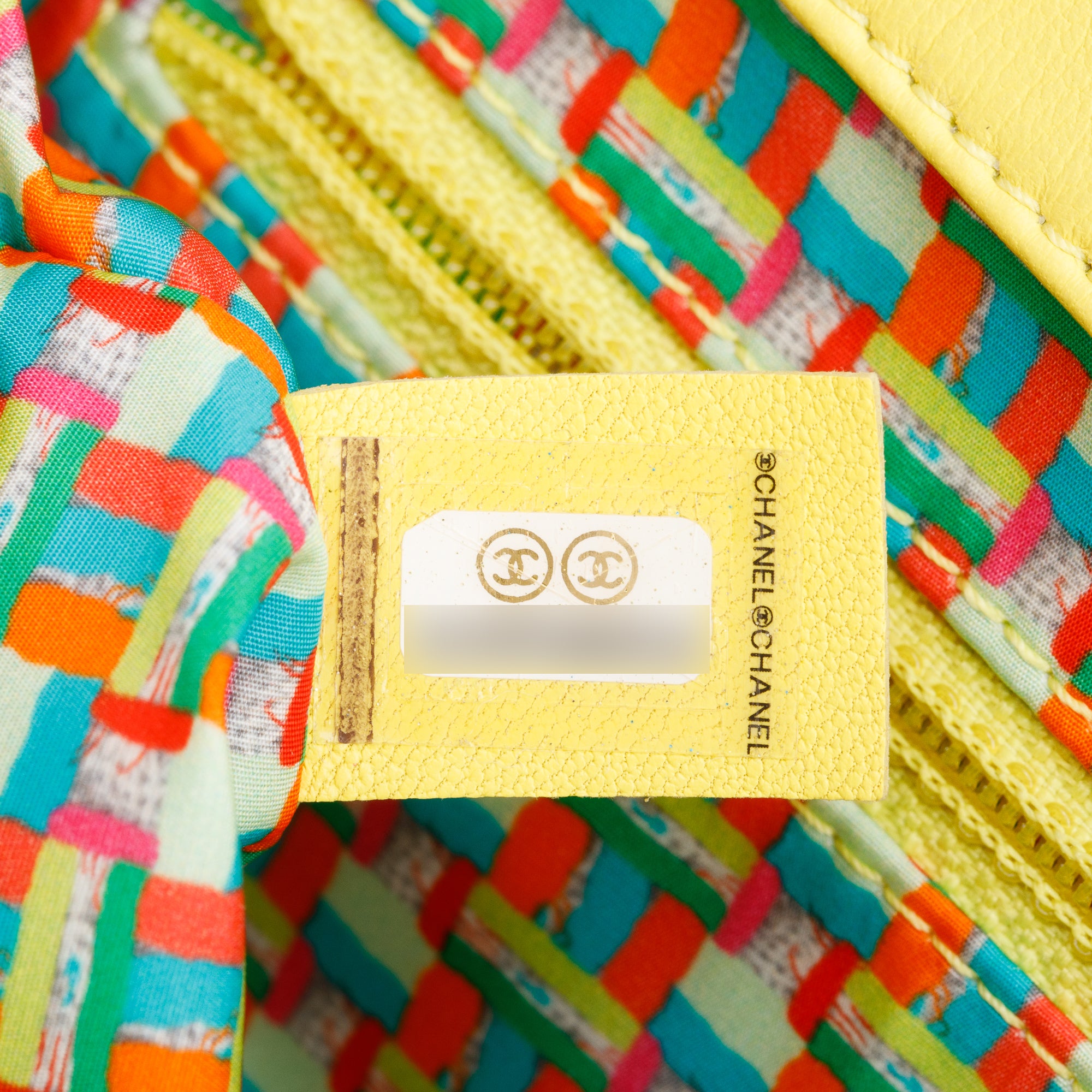 Chanel Yellow Quilted Lambskin Leather Medium Rain Flap Bag w/ Box & Authenticity Card