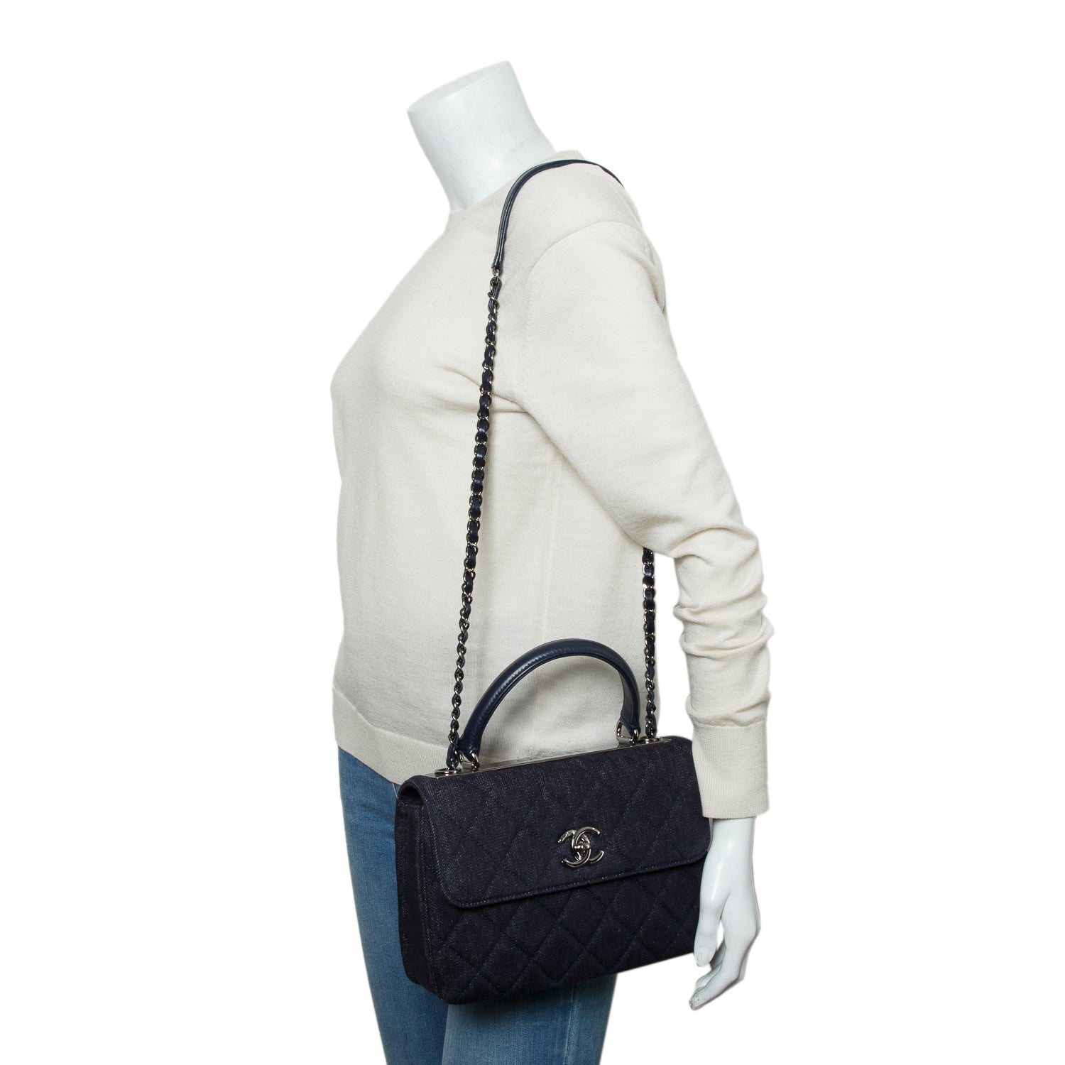 Chanel Black Lambskin Soft and Chain Hobo