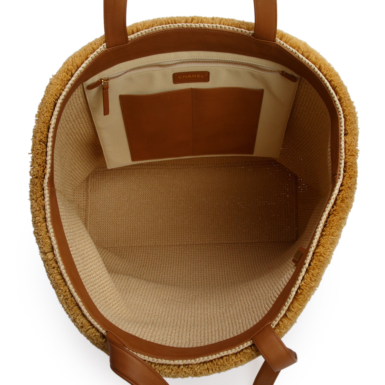 Chanel 2026 Raffia Coco Beach Maxi Shopping Bag